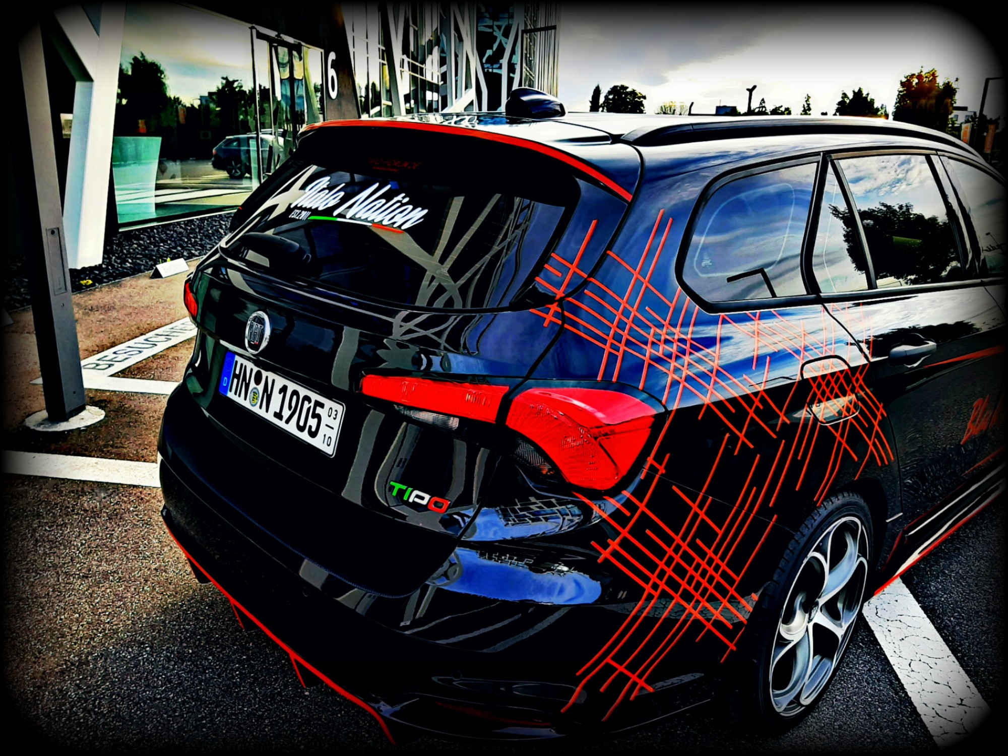 Teilfolierung erweitert...