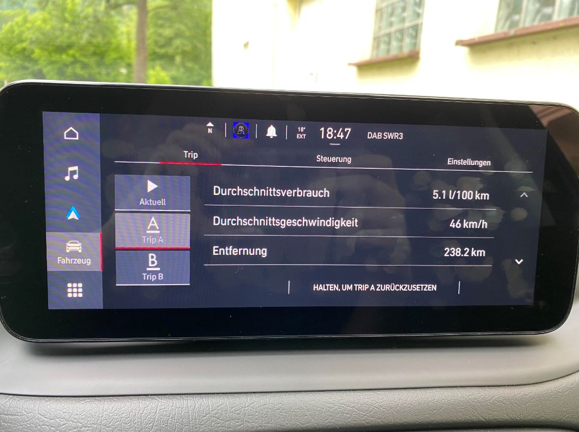 10,25" Infotaimentsystem