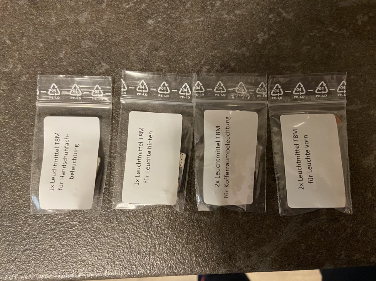 Beleuchtung Änderung