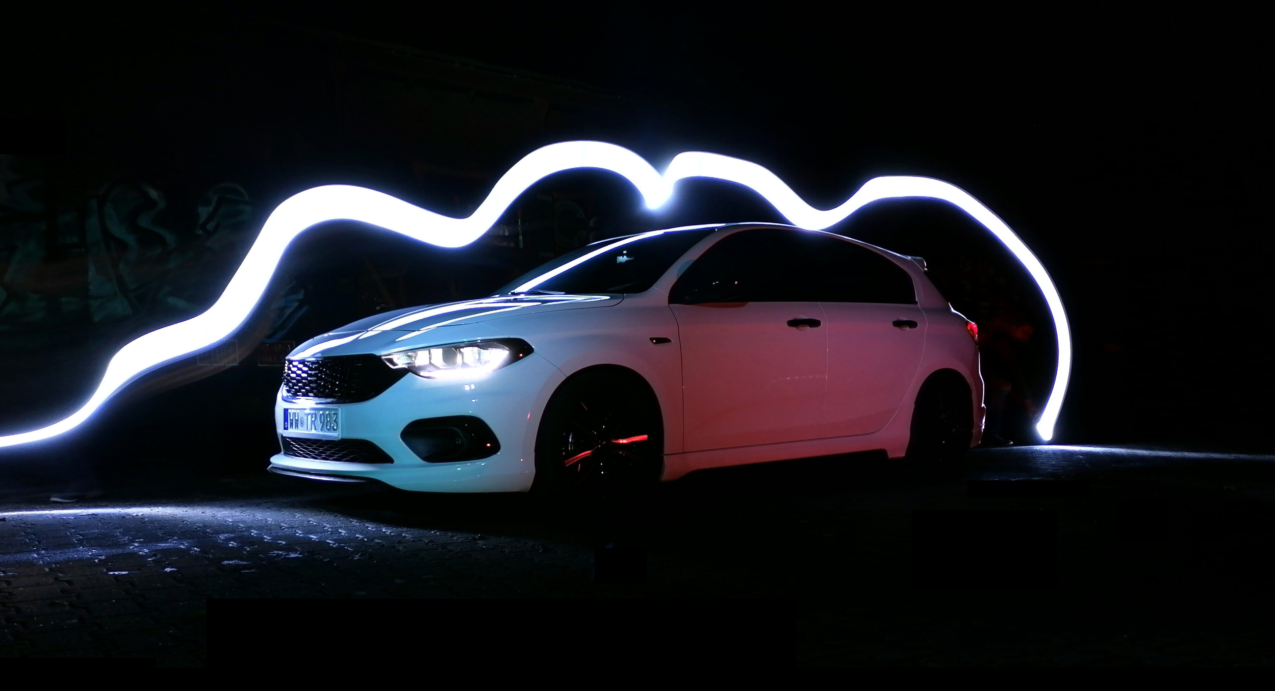 Nightshoot/Lightpainting first try