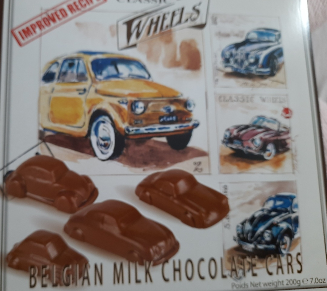 Der Fiat 500 aus Schokolade