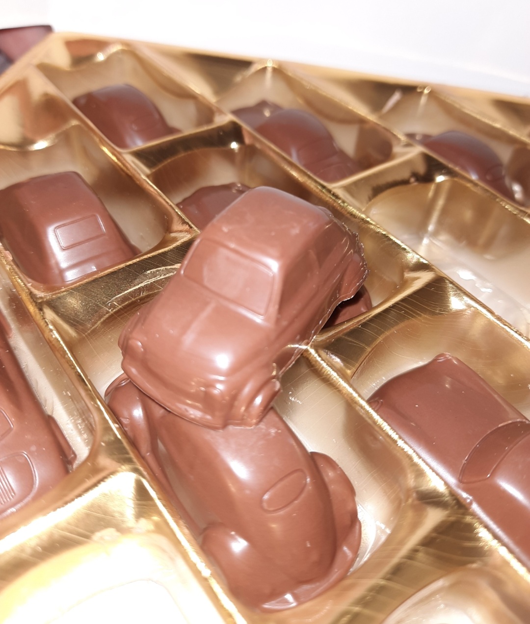 Der Fiat 500 aus Schokolade