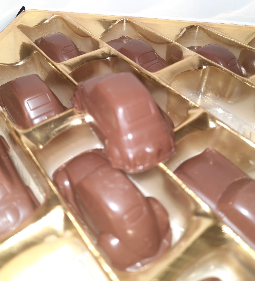 Der Fiat 500 aus Schokolade