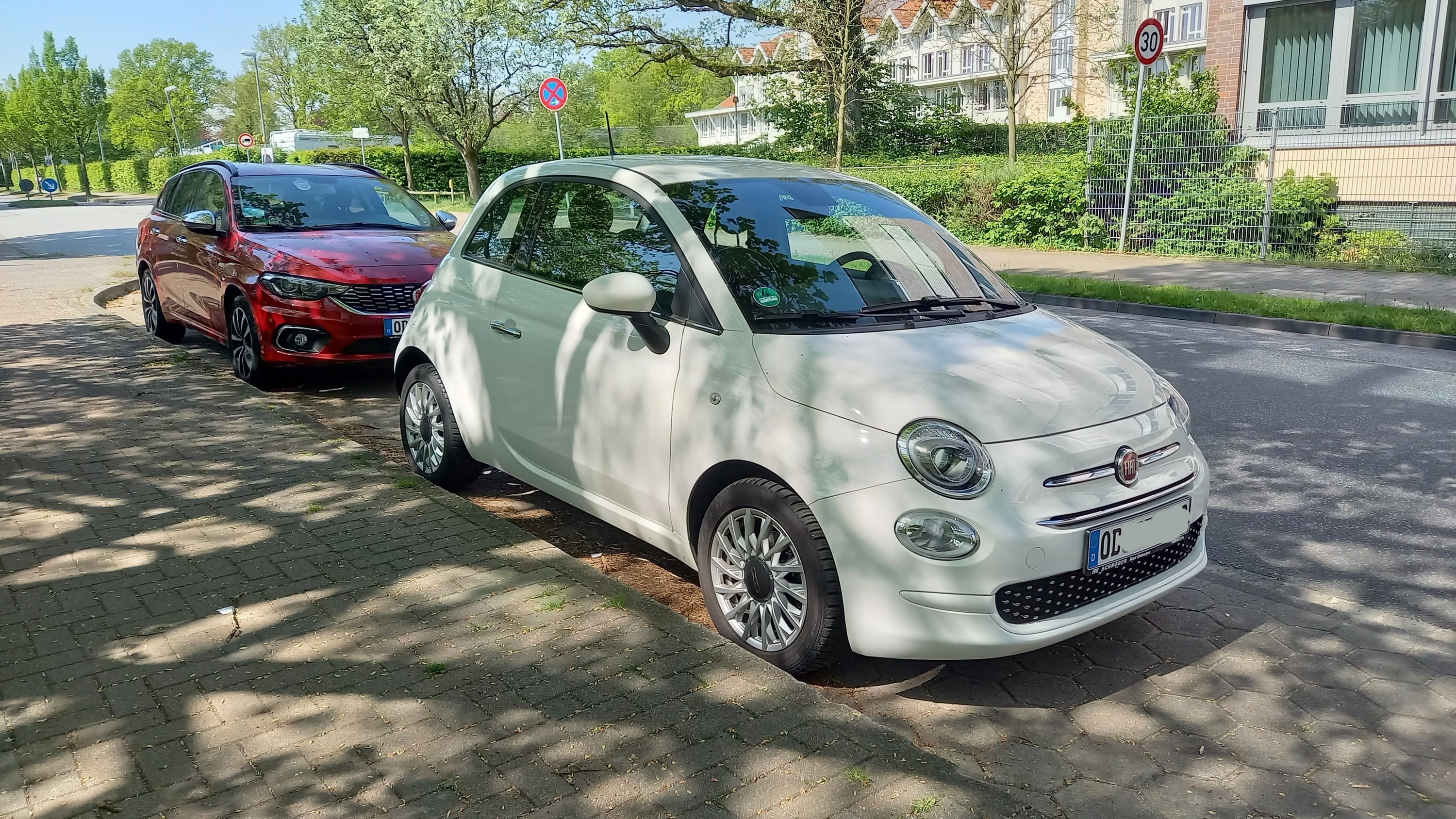 Unsere Fiats unter sich...