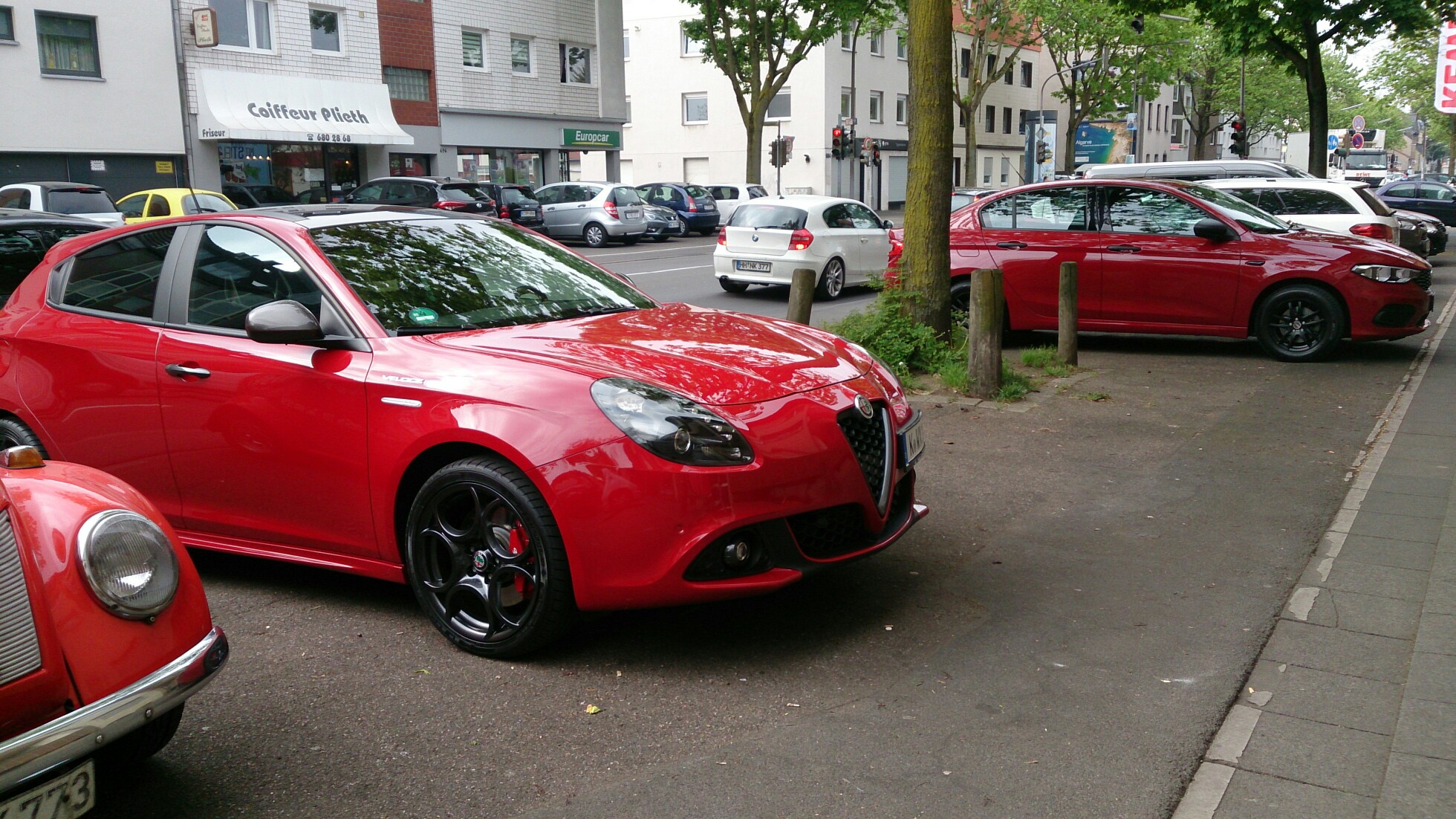 Alfa beobachtet Fiat Tipo