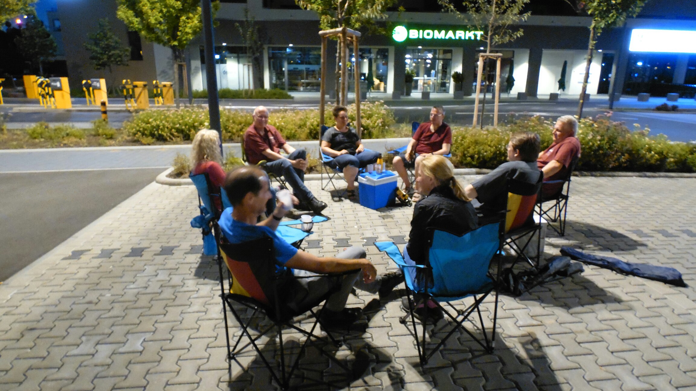 Gemütliche Runde bis Mitternacht