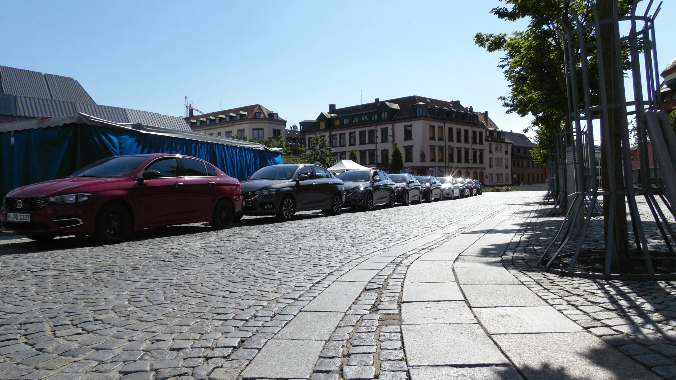 Parken nur für Tipos