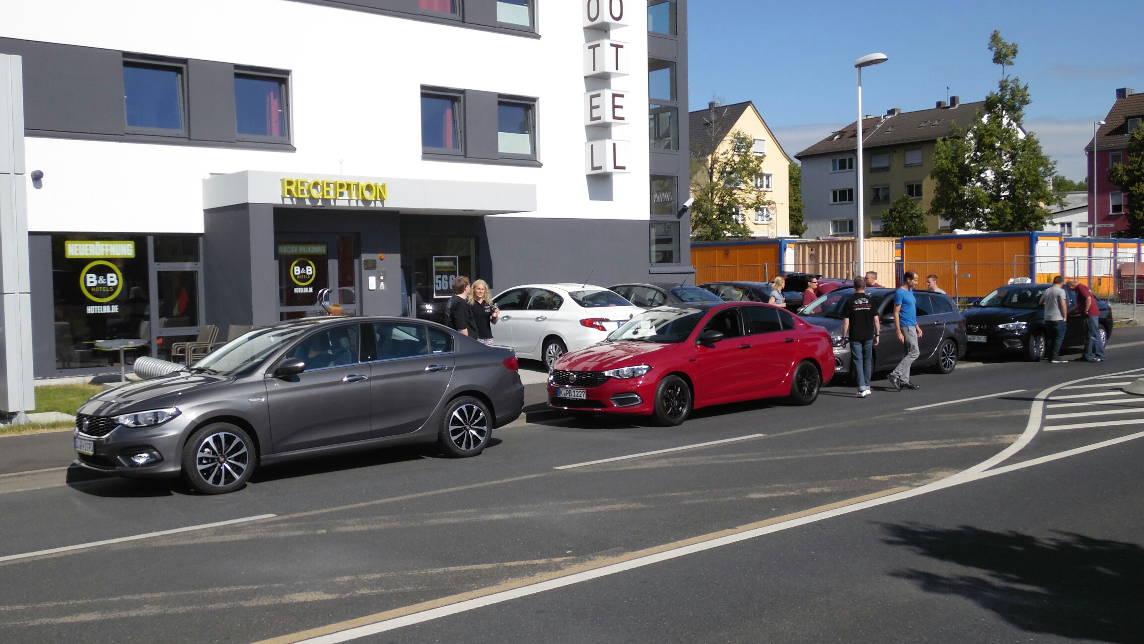 Kurz vor dem Aufbruch