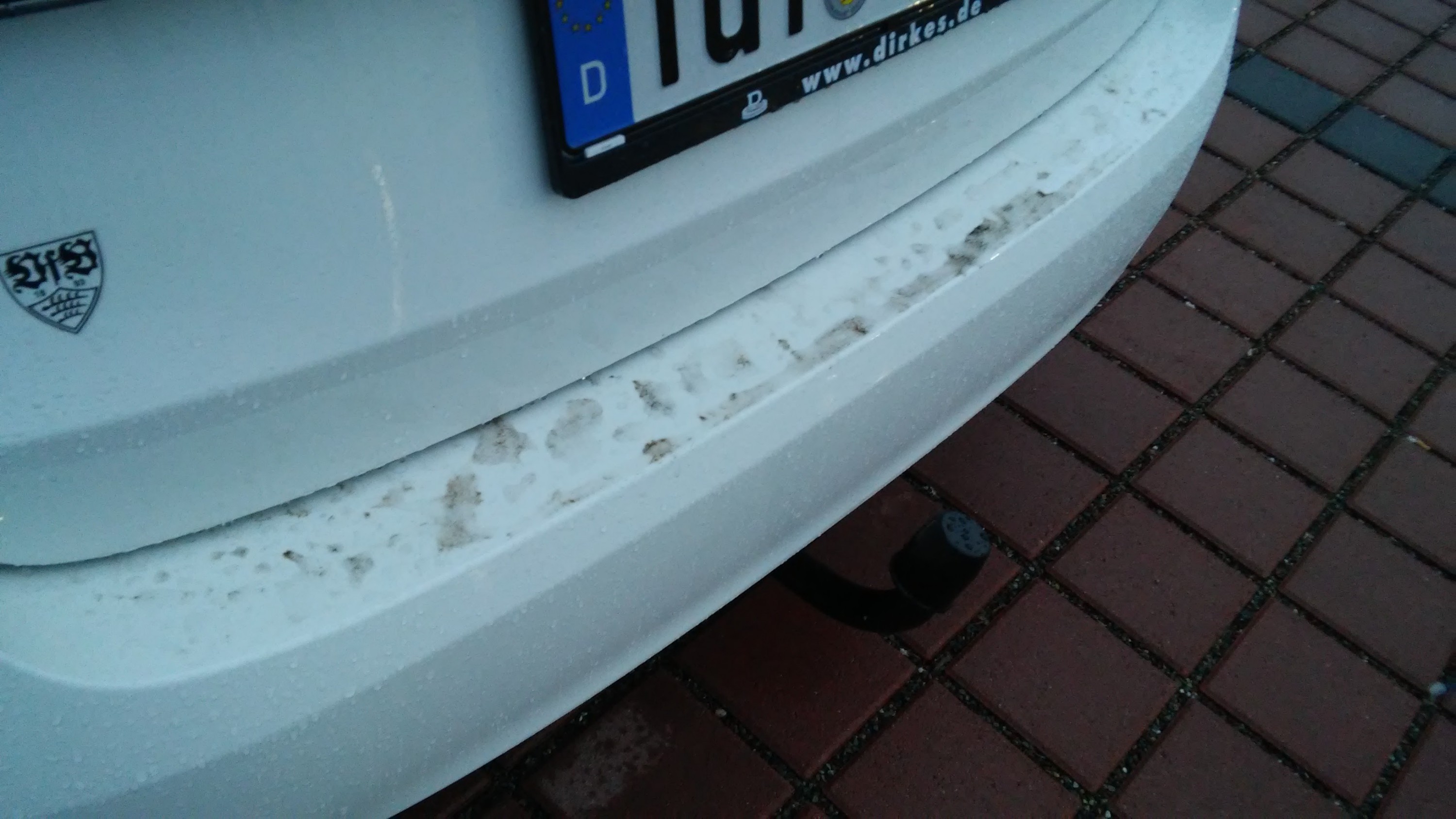 Immer verschmutzte Ladekannte. Echt Ärgerlich!!!