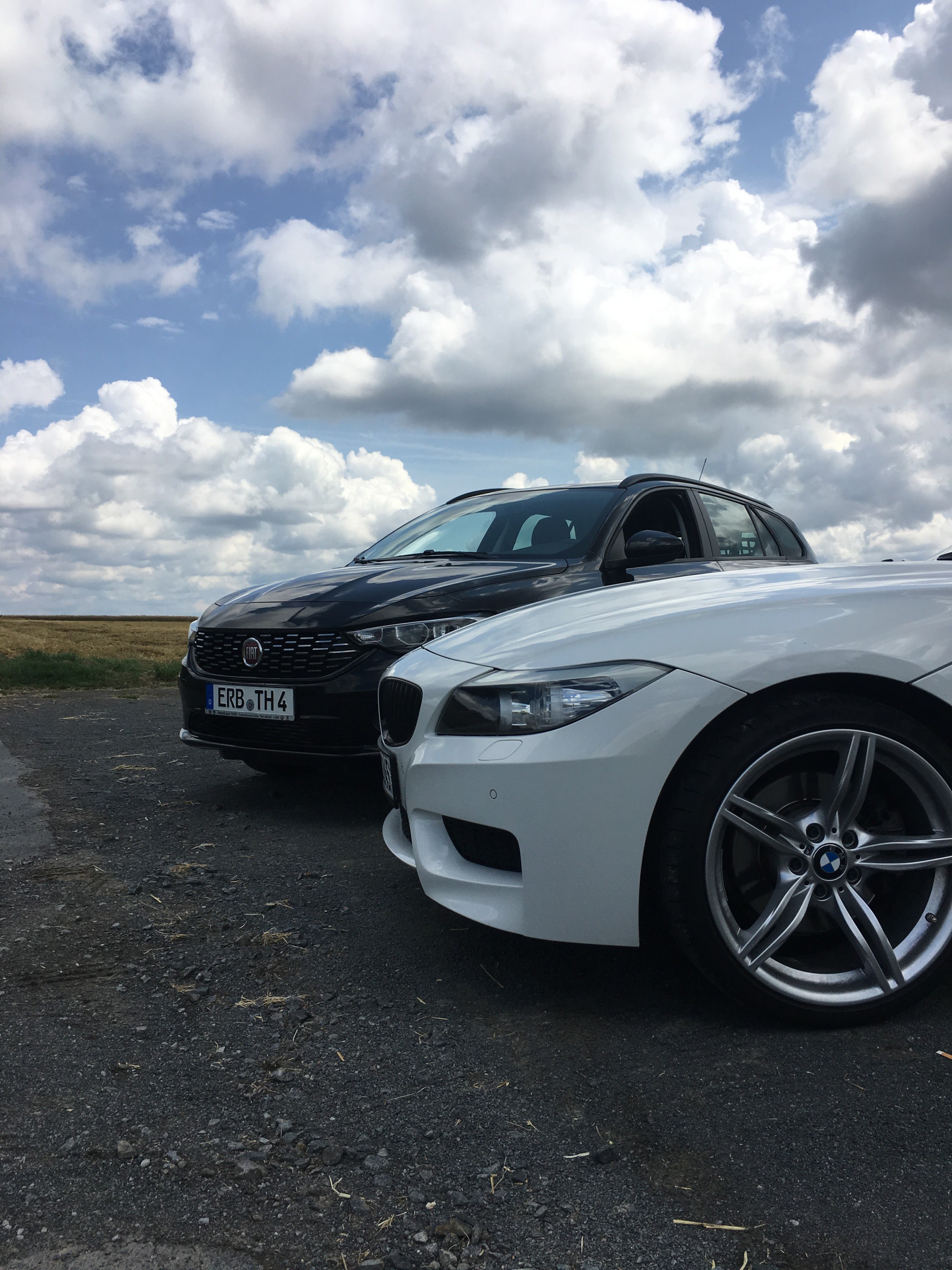 Die beiden im Gespräch