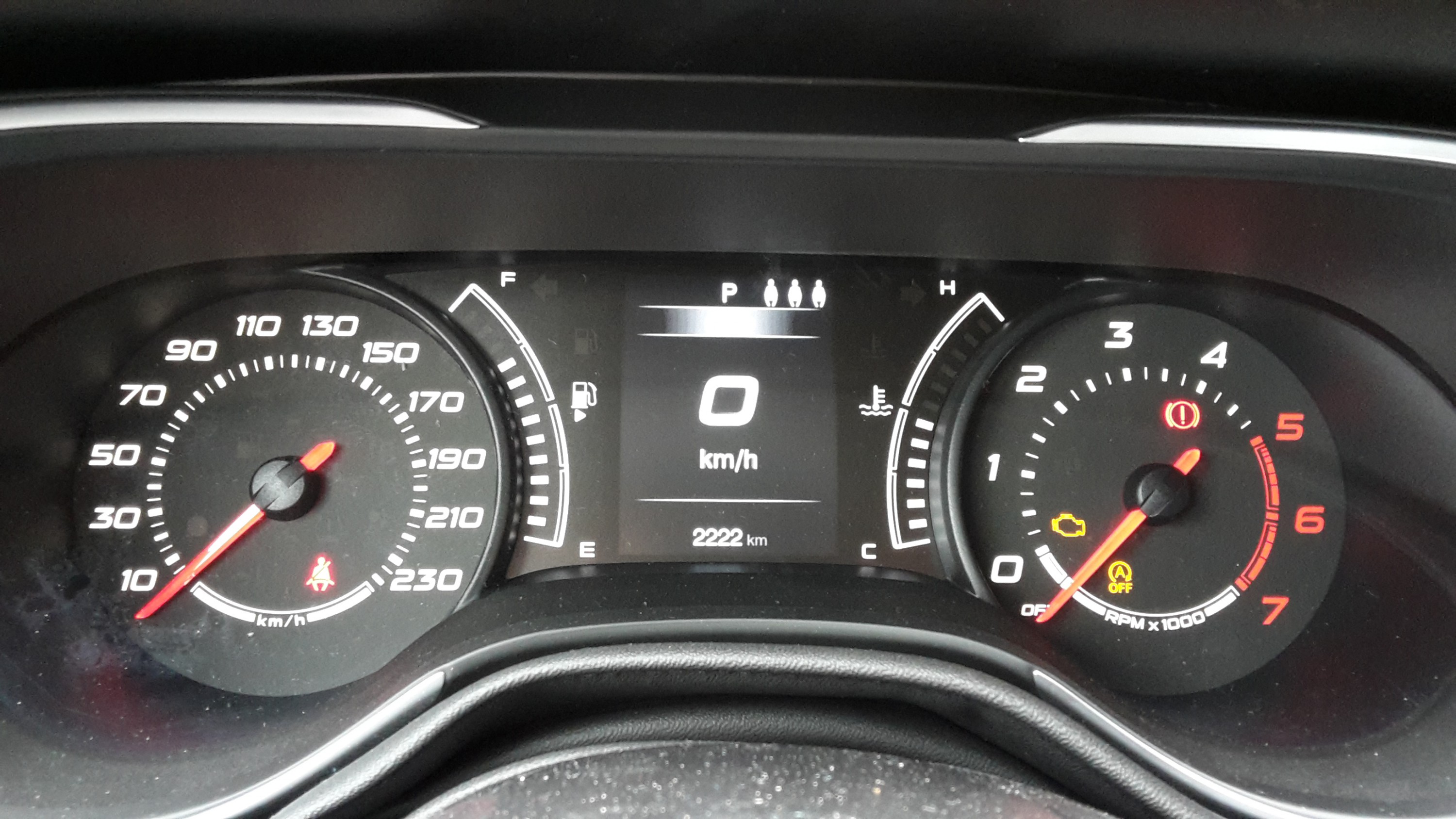 Nun ist er eingefahren...