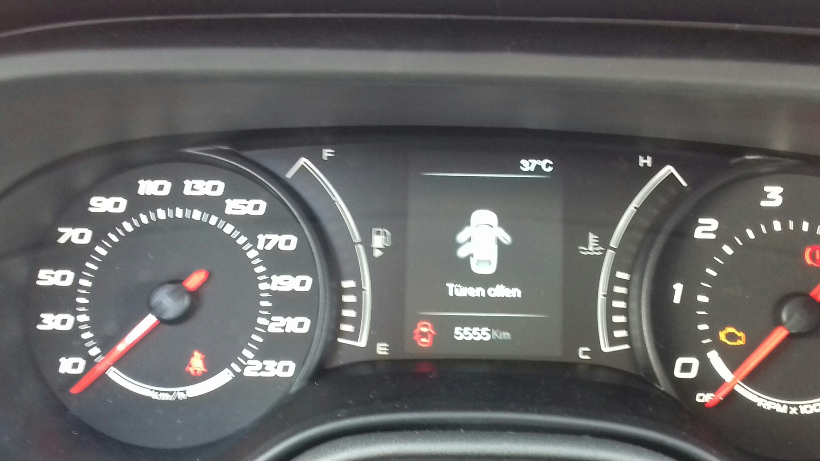 Tachostand Schnapszahl