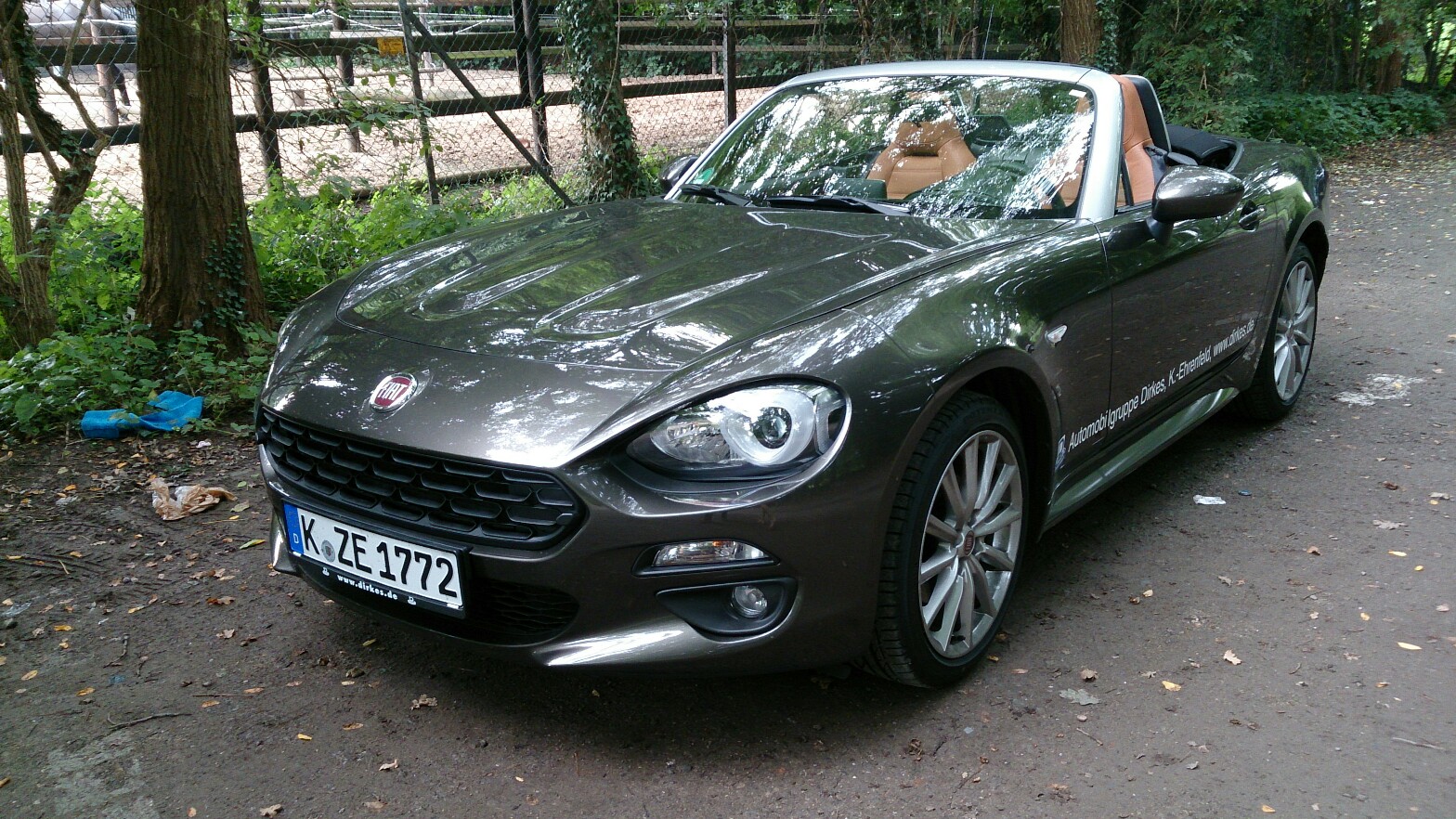 Probefahrt Fiat 124 Spider