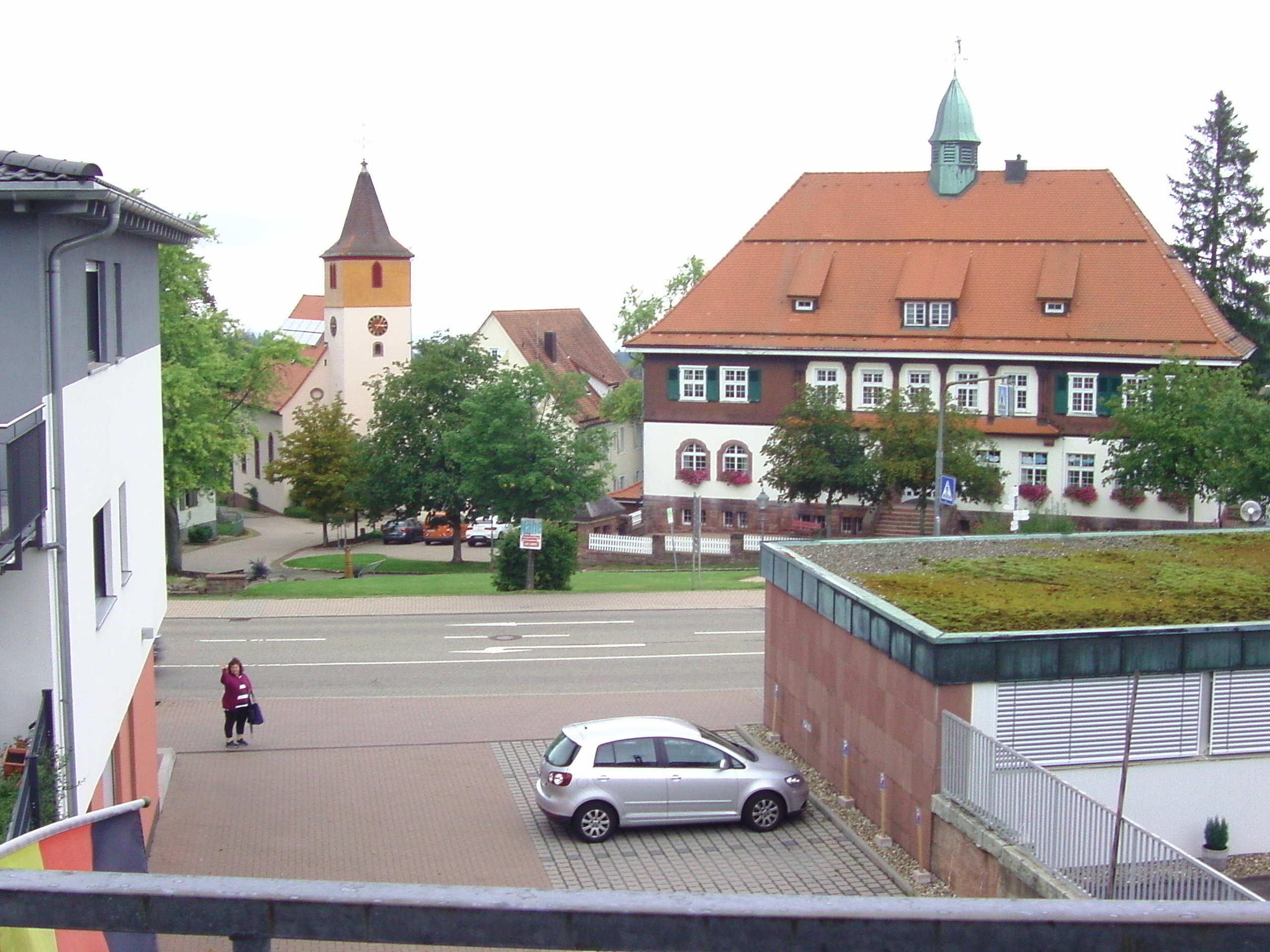 Aufzug einer Gewitterfront auf einem Hochplateau