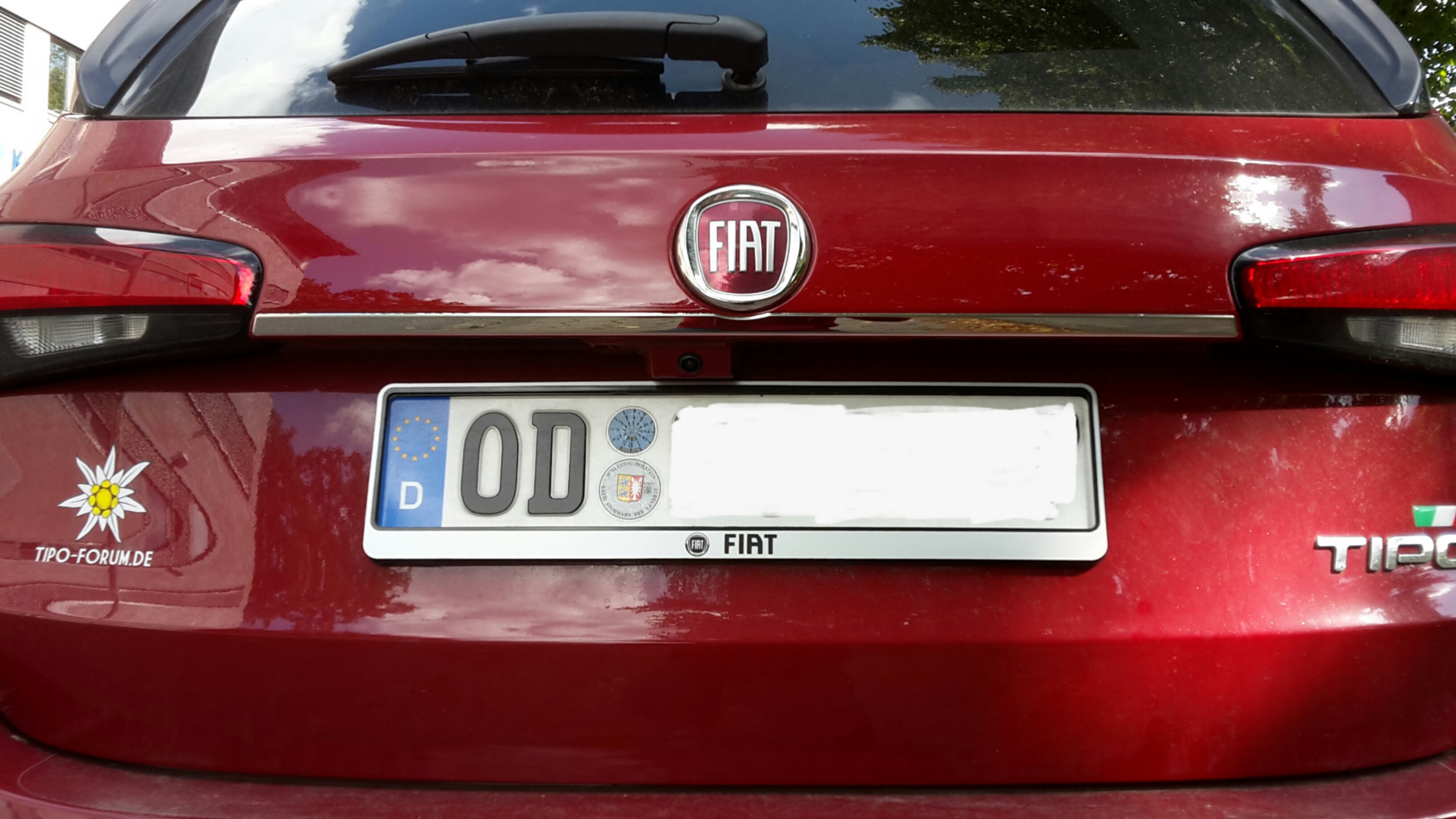 Bling Bling an der Heckklappe...