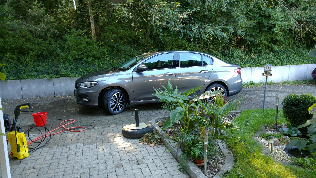 Nun strahlt er wieder.