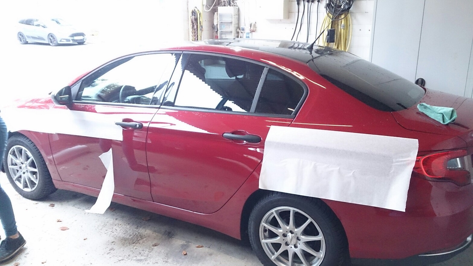 Tipo–Folierung – erste Vorbereitungen