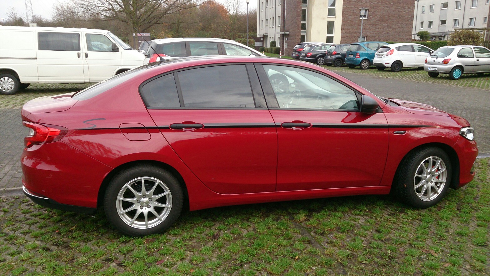 Auch rechts natürlich poliert.....