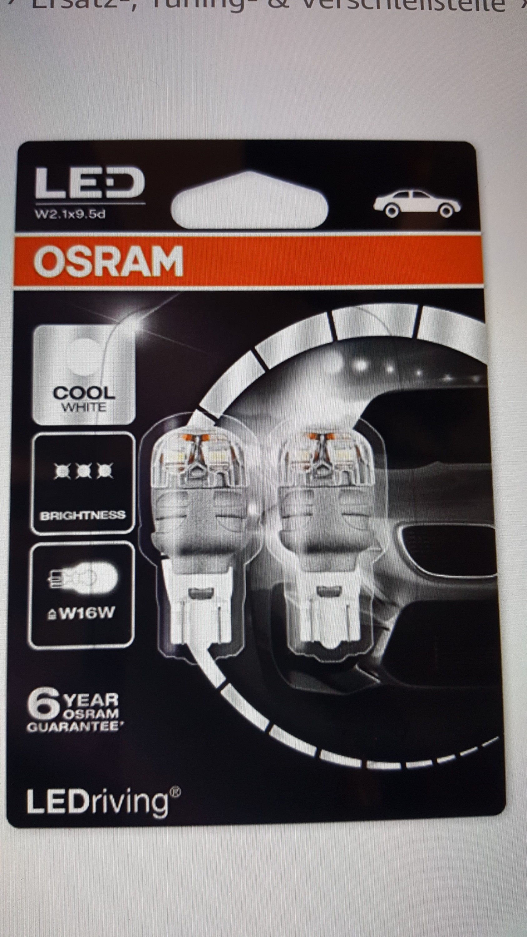 LED für Rückfahrlichter