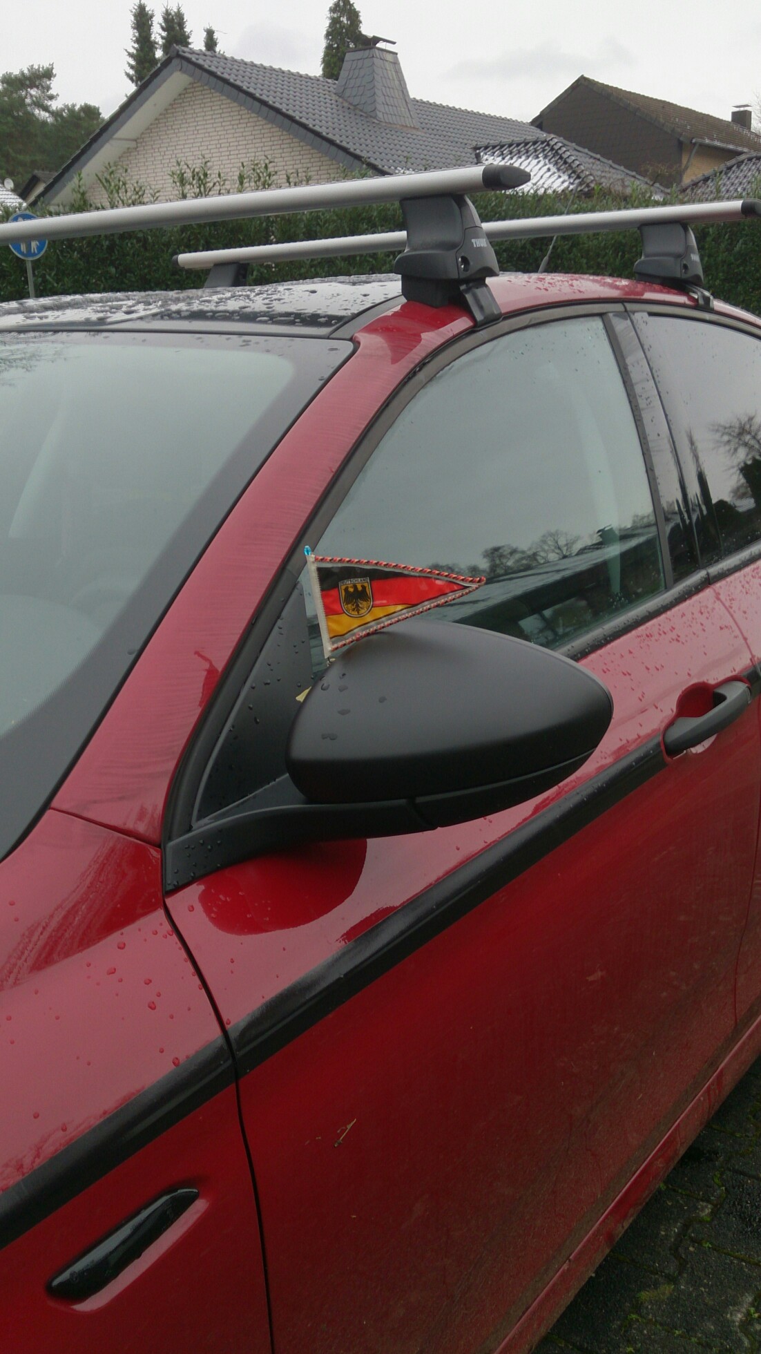 Standarte für den Tipo Gott und seine Limo!