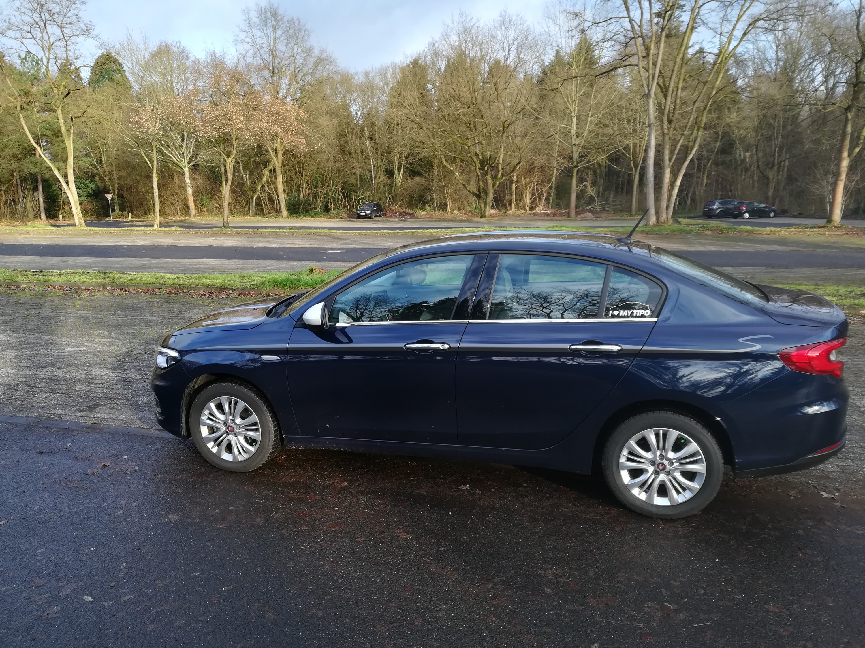 Tipofolierung in Anthrazith Metallic