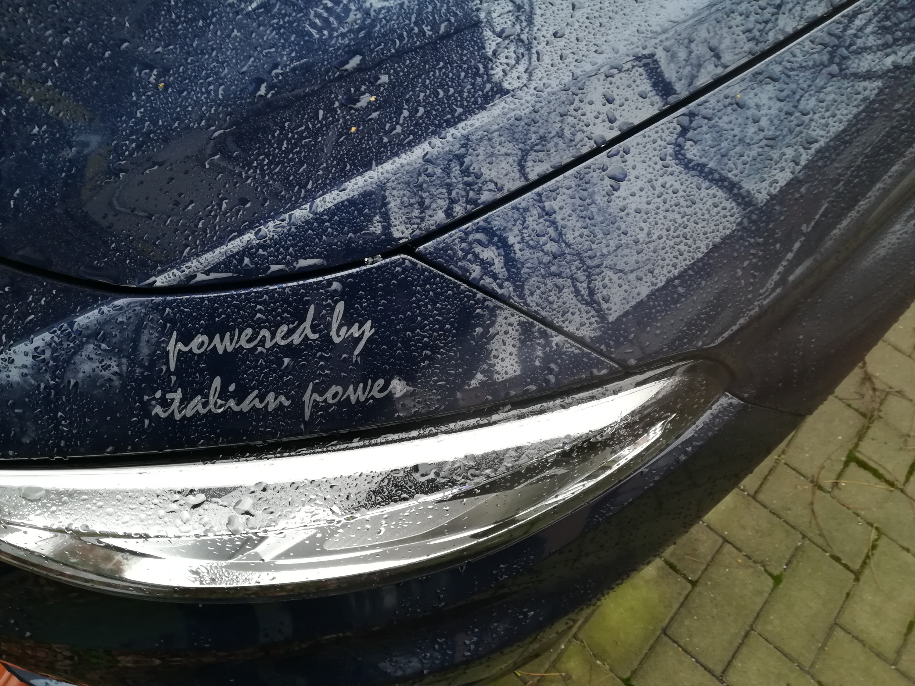 Aufkleber auch in Anthrazit Mettalic