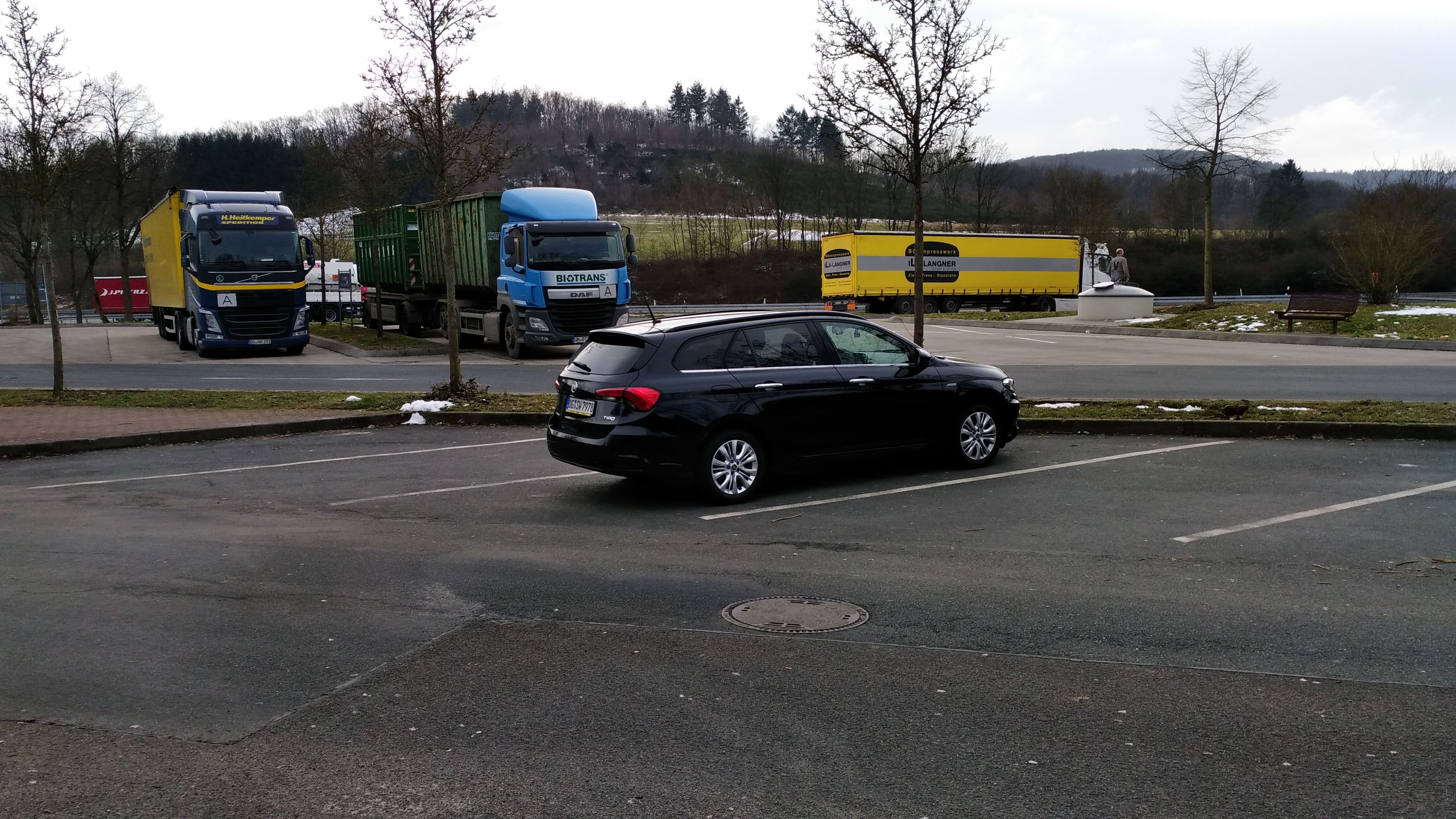 Susis "Turbo" auf der heutigen Reise nach Bochum