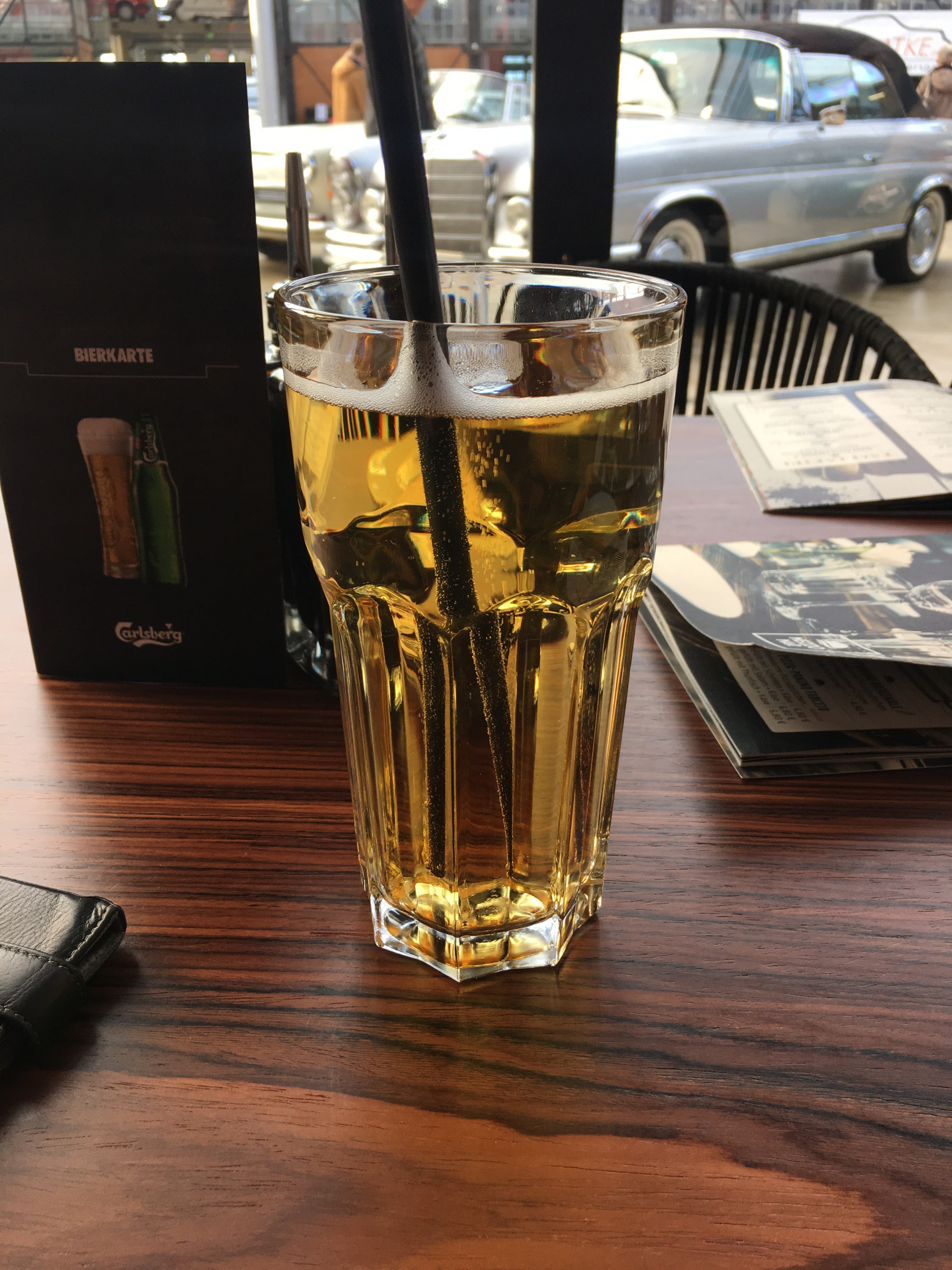 Riesen Apfelschorle in der Classic Remise.