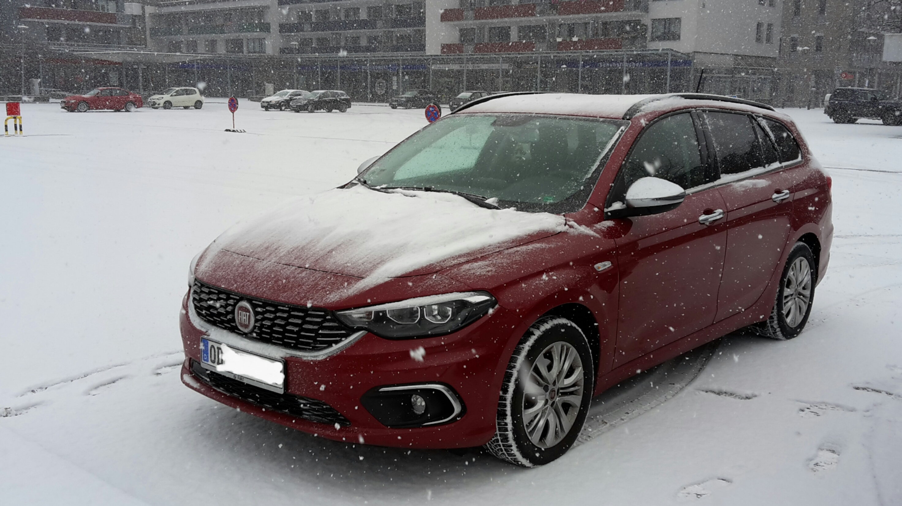 Ein Tipo im Schnee...