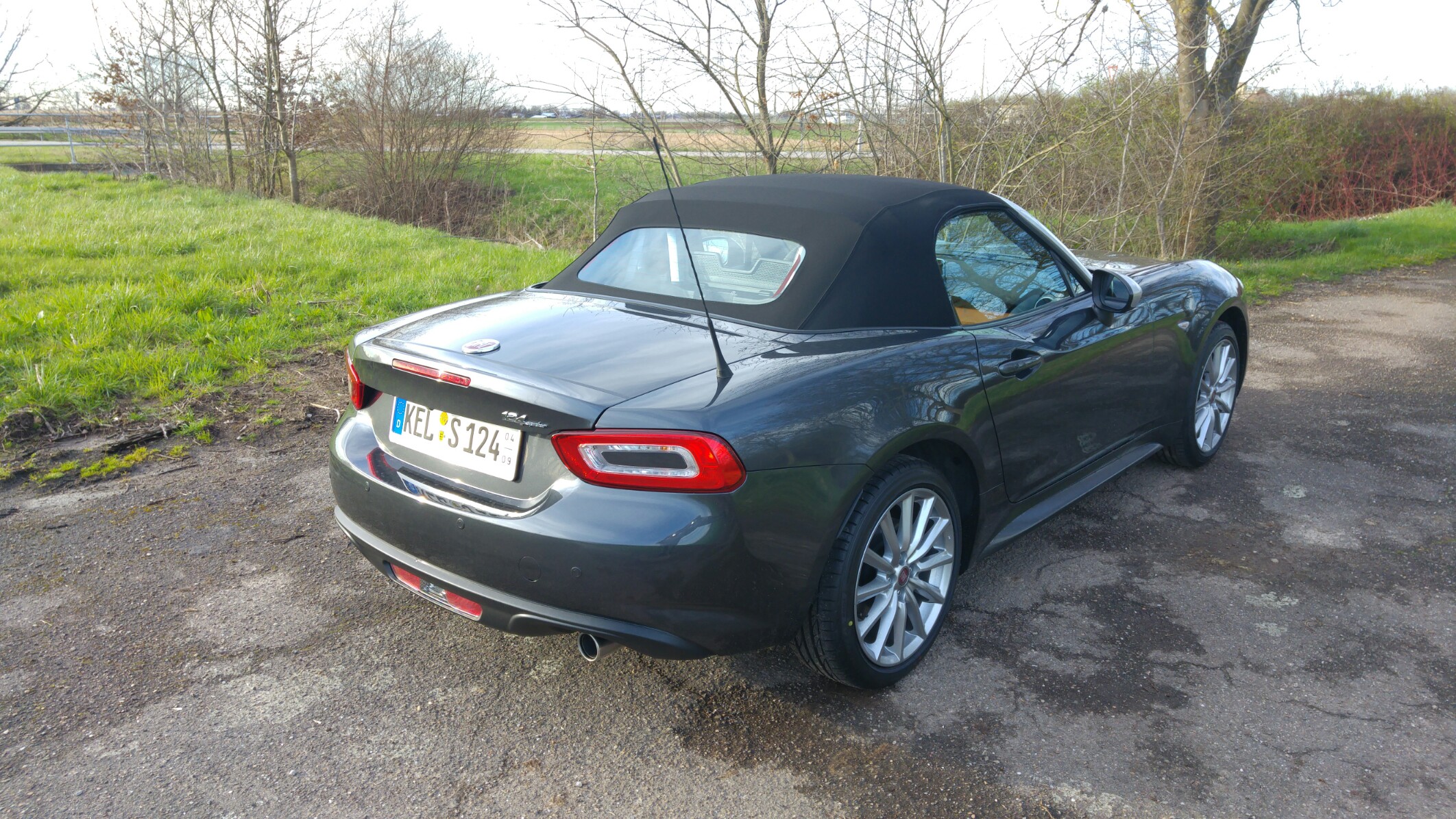 Meine erste Ausfahrt mit dem Spider