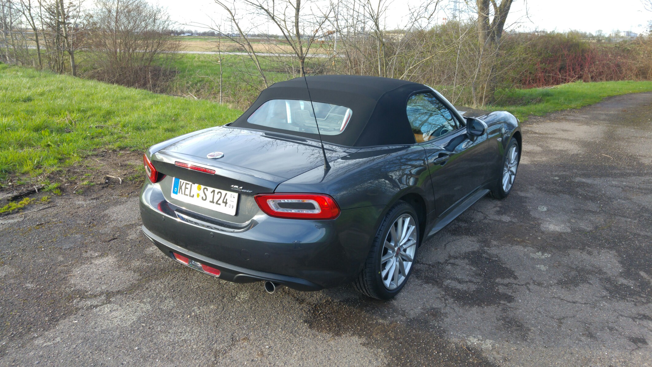 Meine erste Ausfahrt mit dem Spider