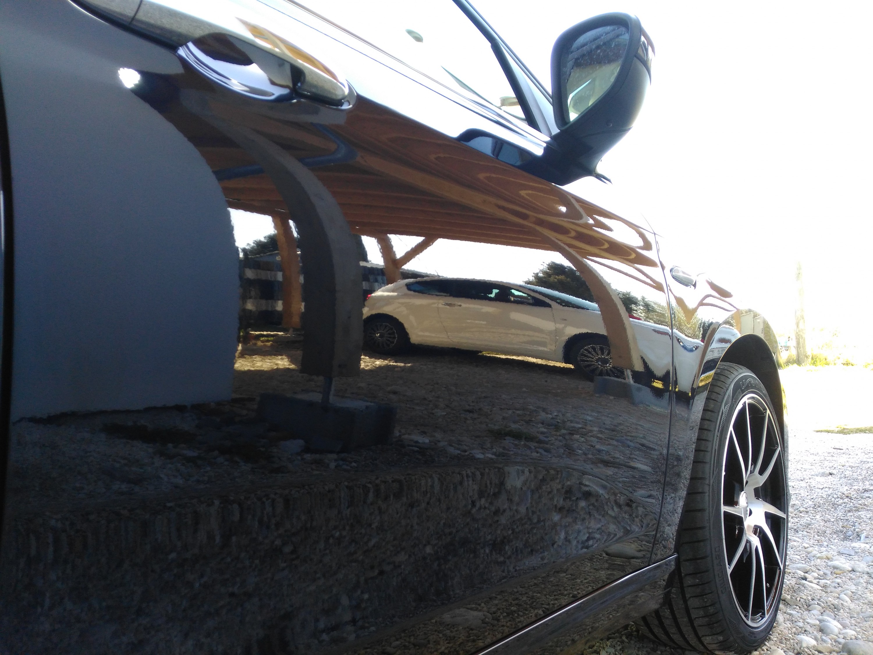 Lack Versiegeln mit Armor all shield fetzt