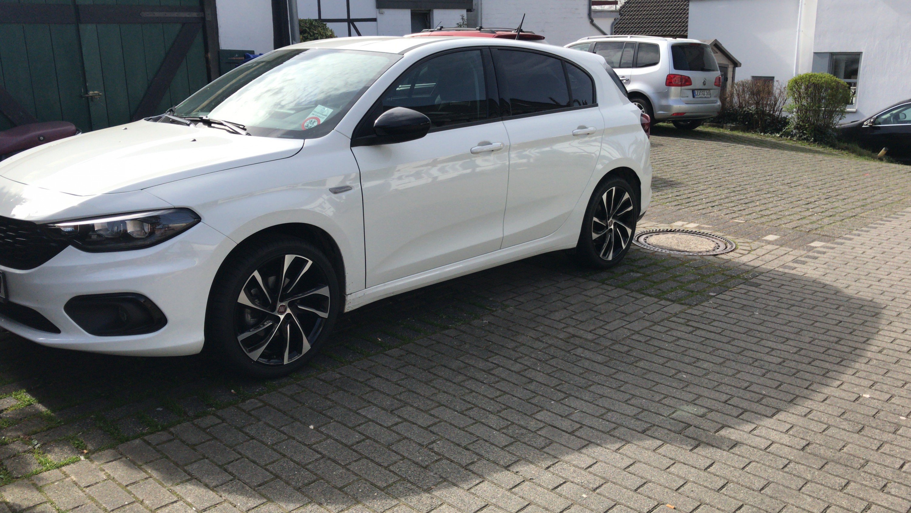 Endlich mit den großen Felgen unterwegs