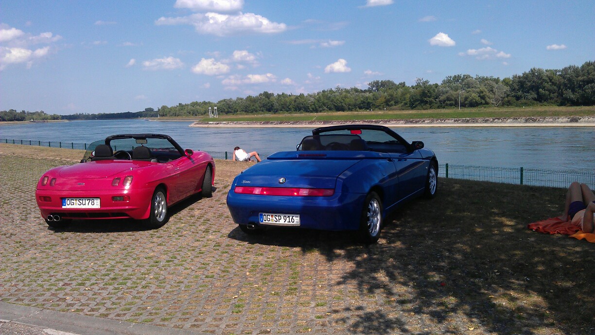 Sonntagsausflug vor einigen Jahren oben ohne.