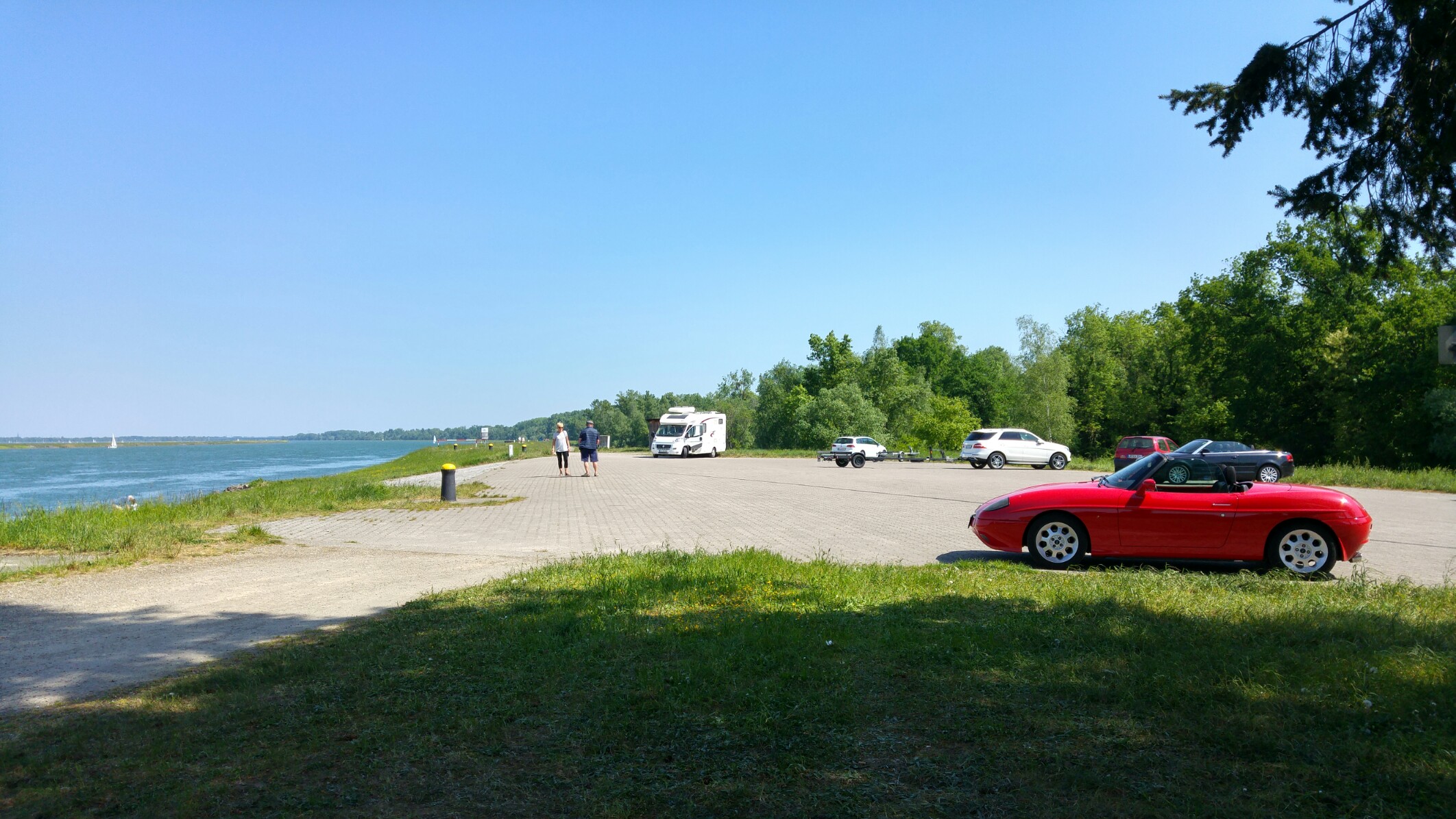 Ausflug mit der alten Dame.