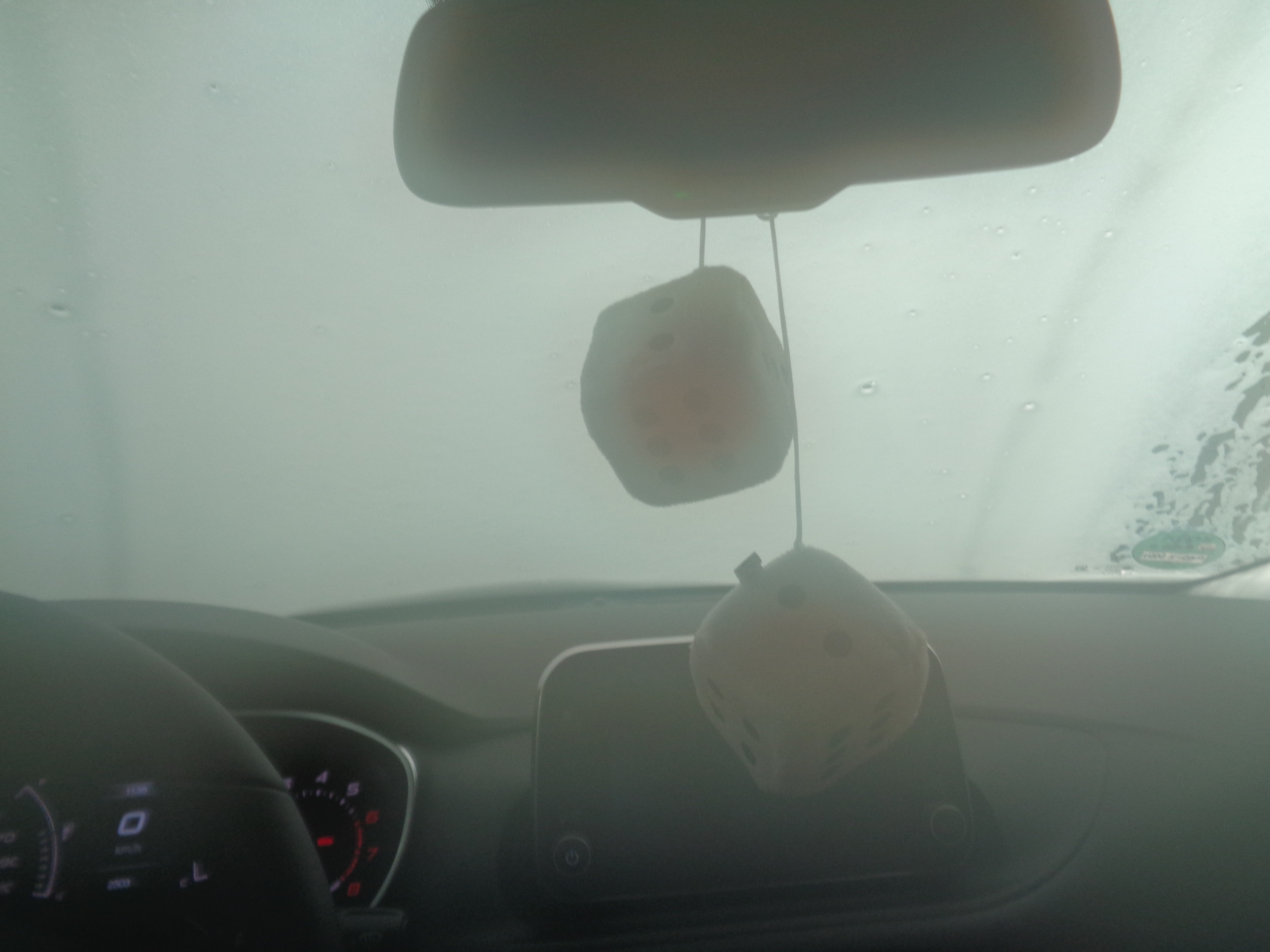 Waschen vor der Fahrt nach Köln