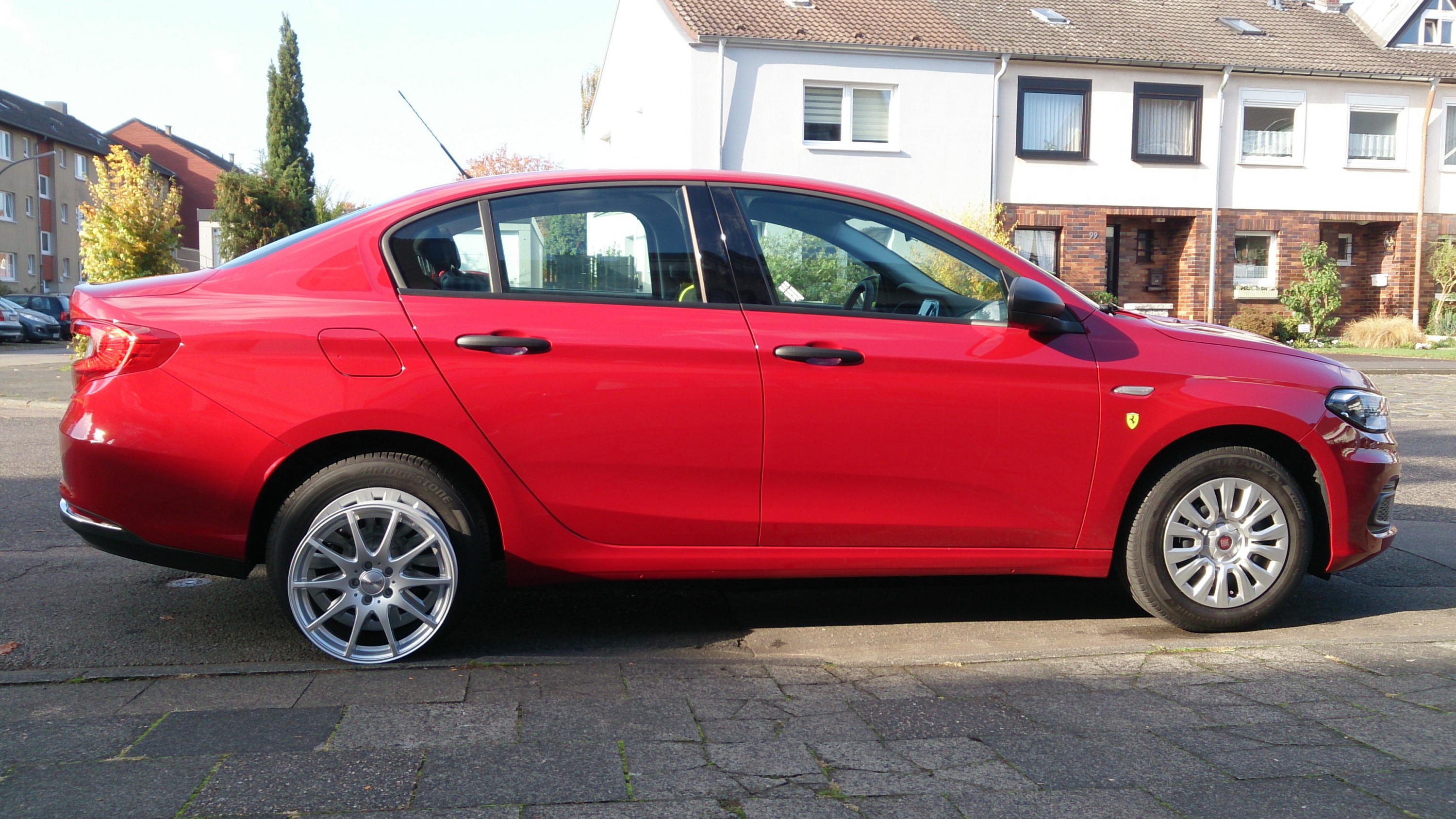 Alufelgen sind da....