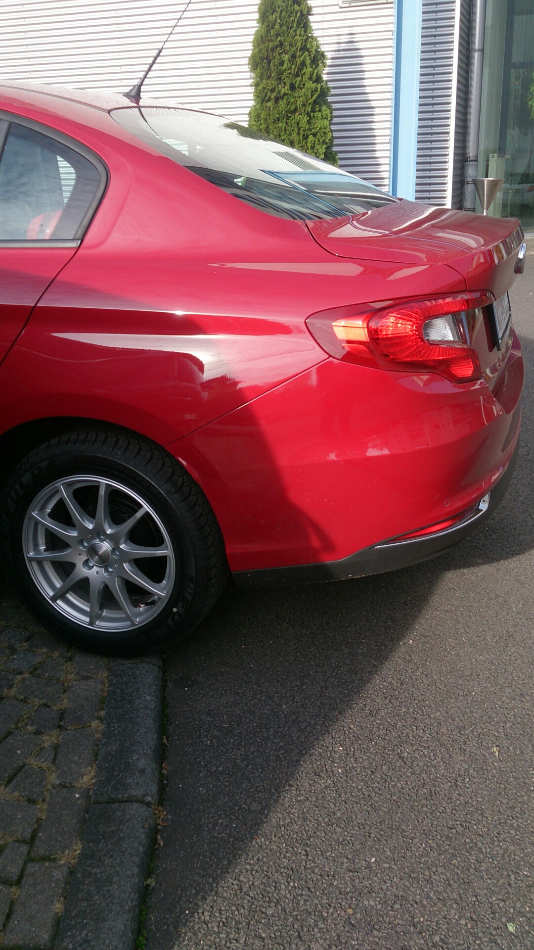 Auch ein Heck kann entzücken.....