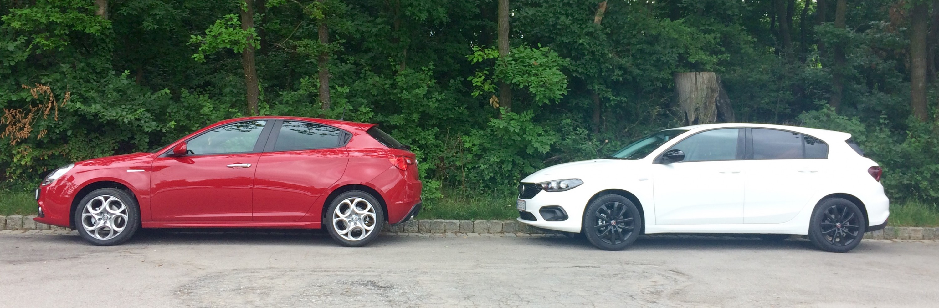 Große Schwester Giuglietta und kleiner Bruder Tipo