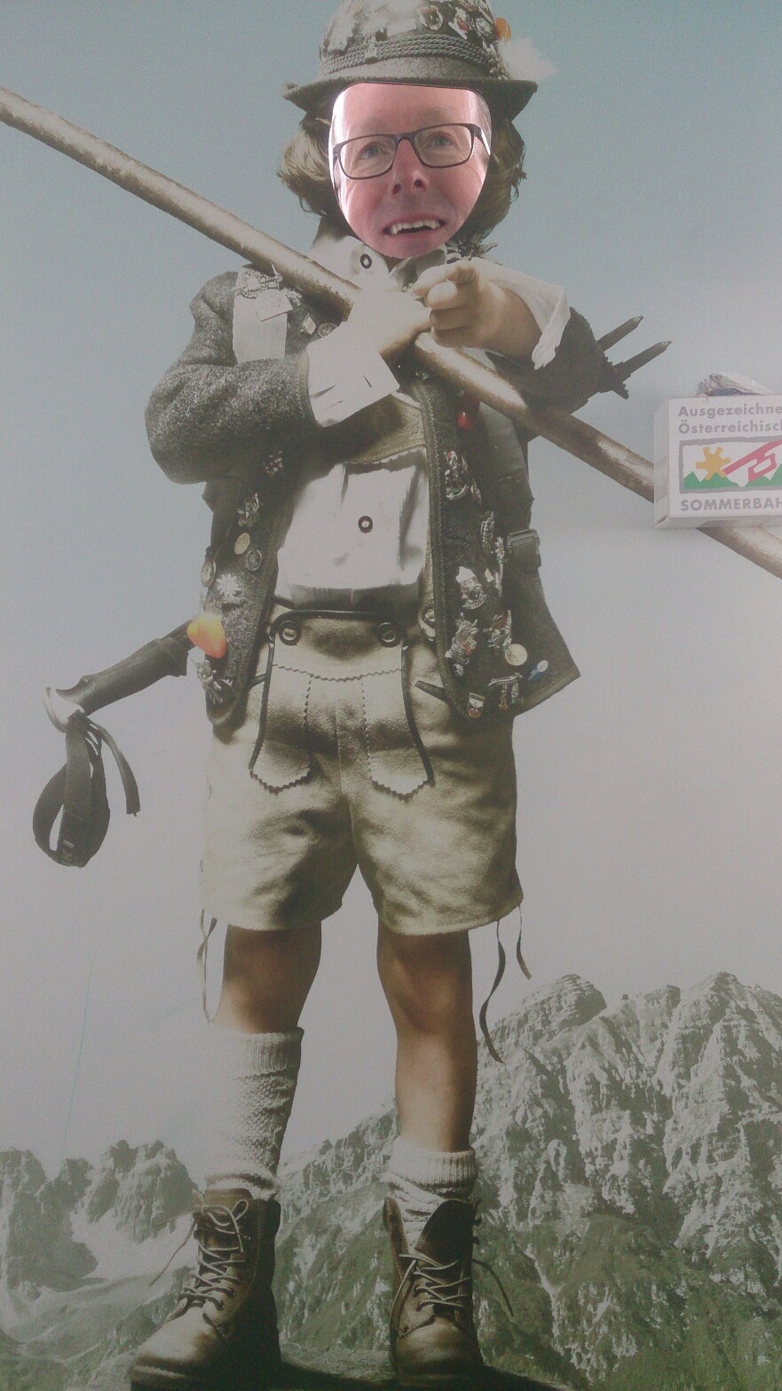 Tipo fast auf der Zugspitze