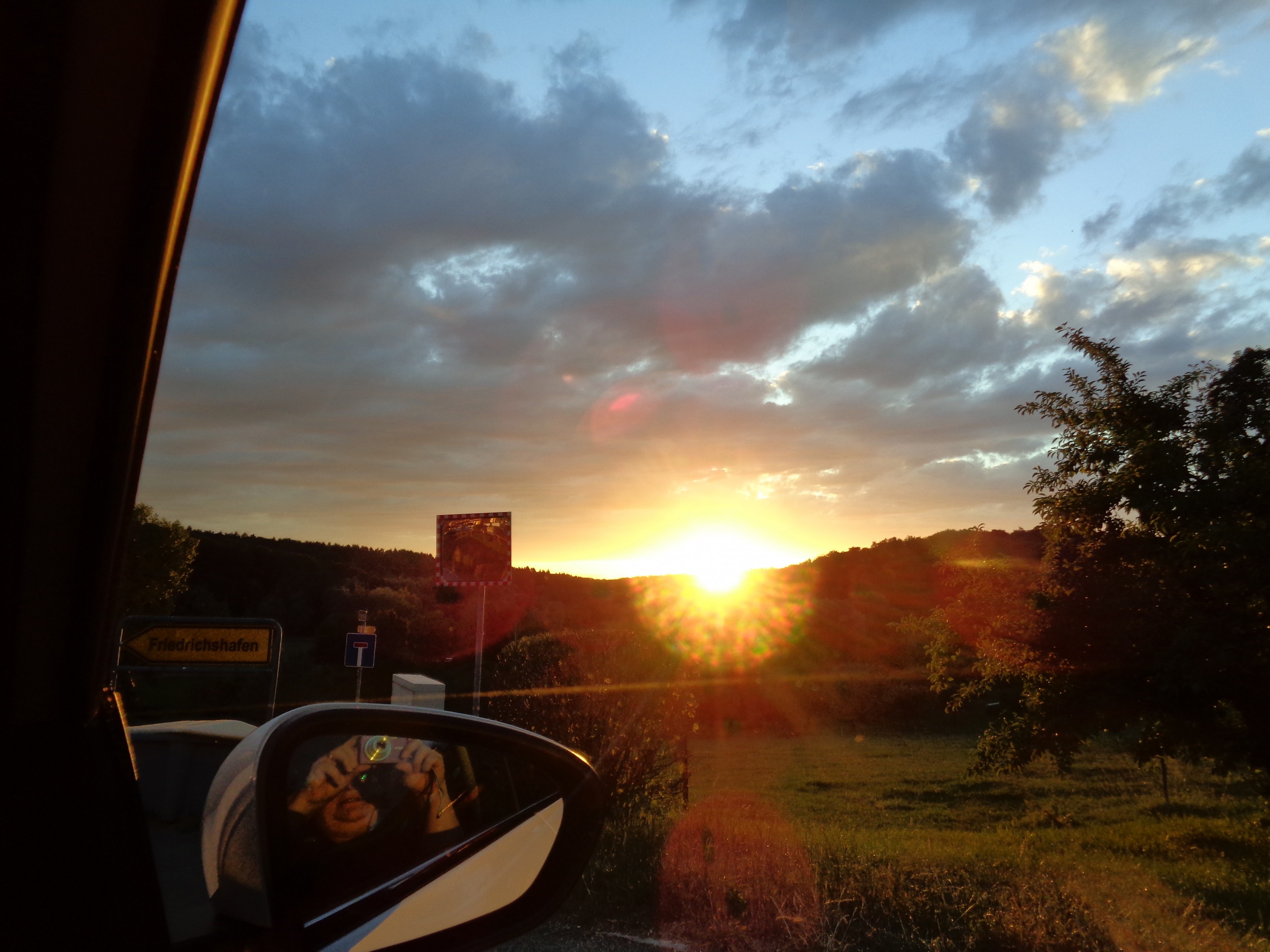 Sonnenuntergang in Rabenach