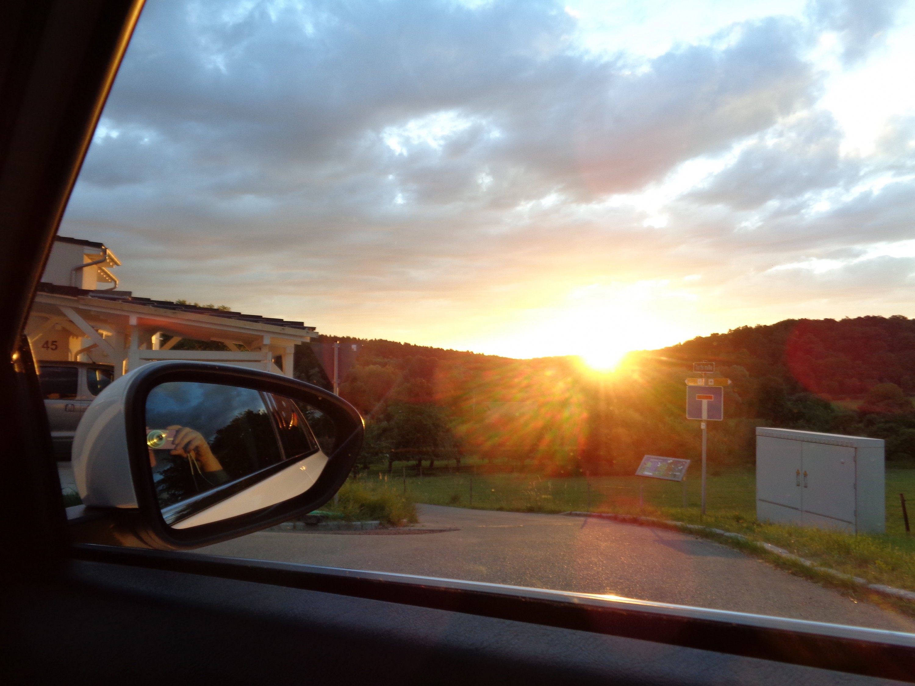 Sonnenuntergang in Rabenach