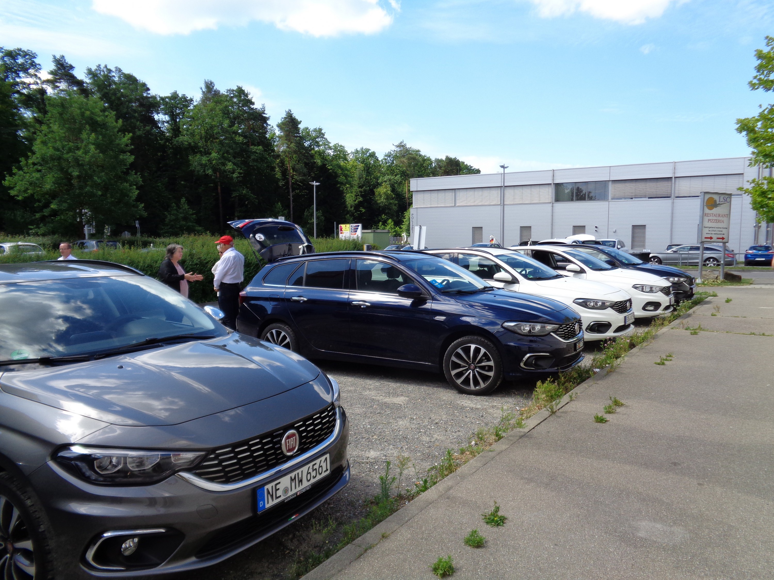 Auto´s auf dem Treffen in FN/RV