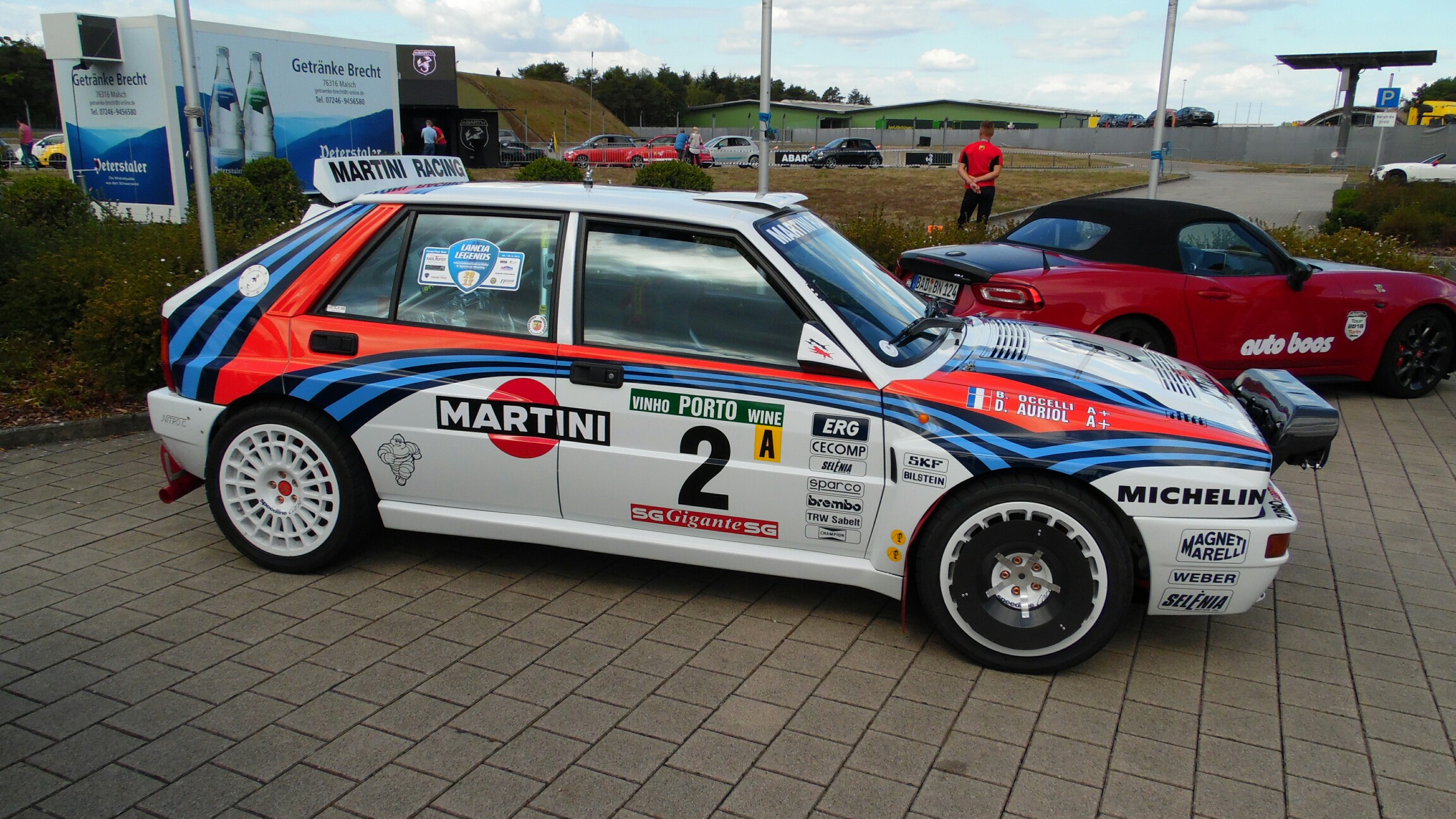 Abarth Day Deutschland 2018 Lancia Delta HF Integrale Rallye Car