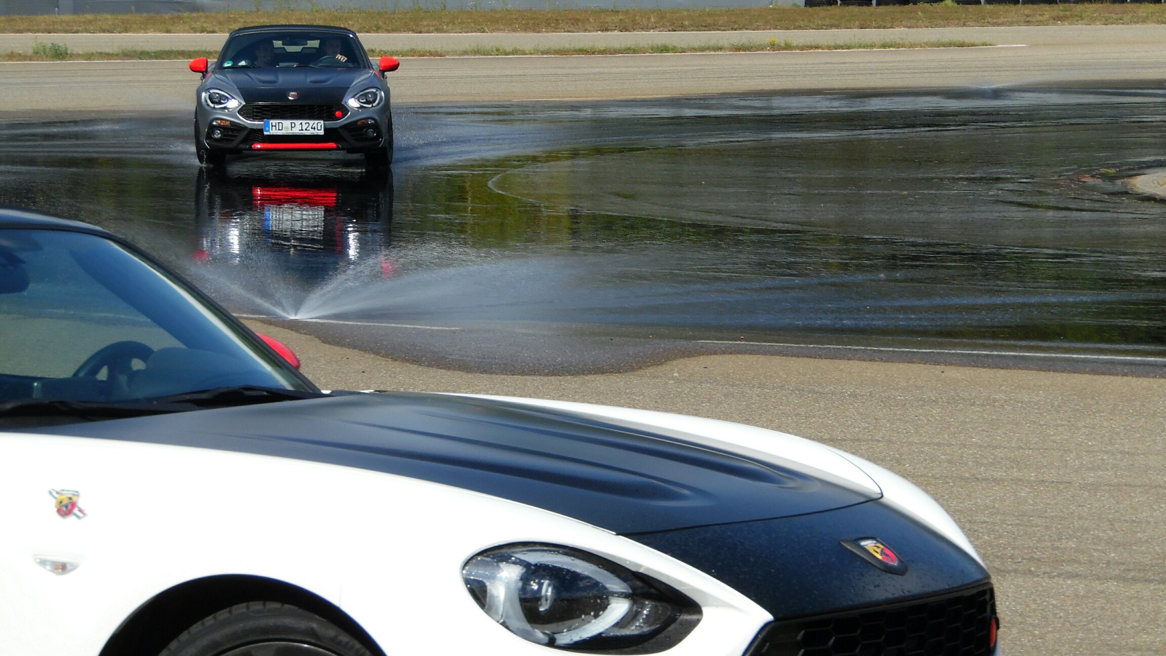 Abarth Day Deutschland 2018 Drift  Schule