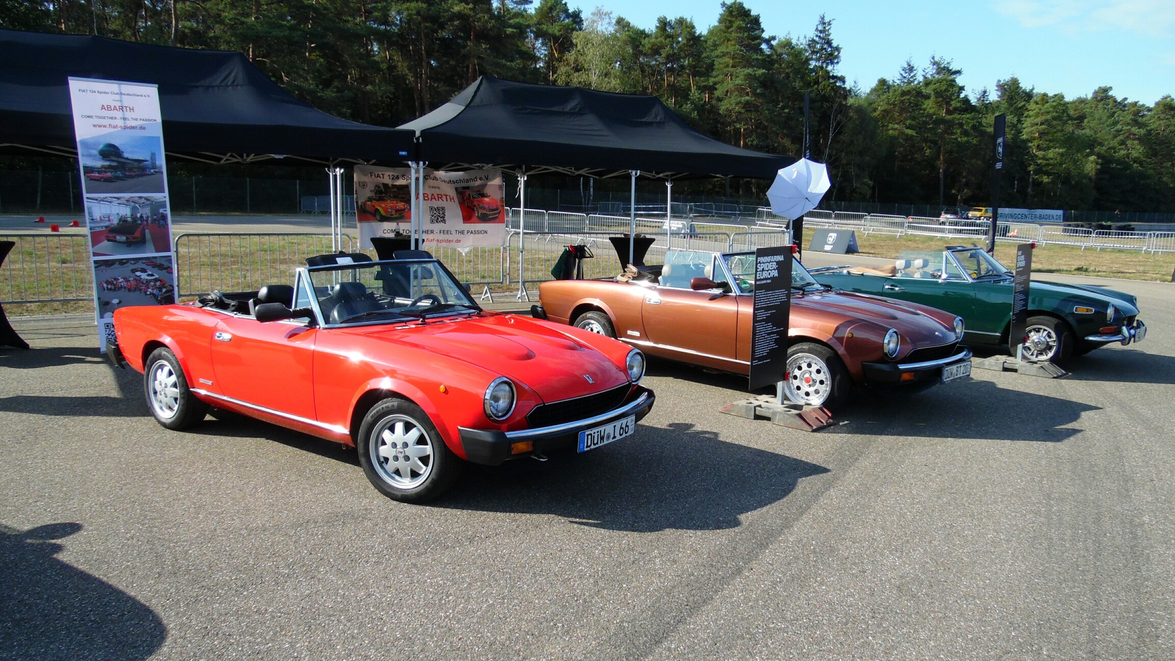 Abarth Day Deutschland 2018 Tadellose 124 Spider