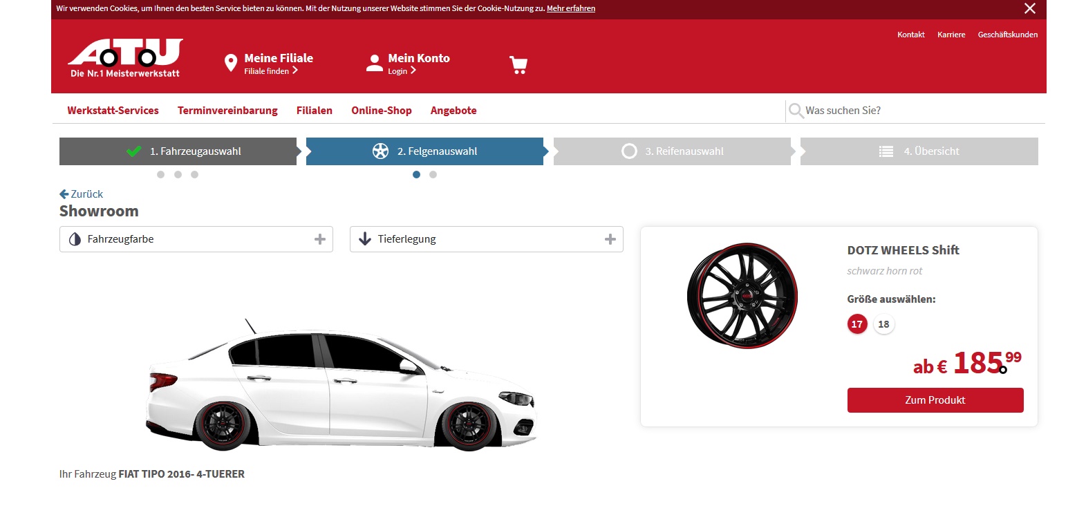 Tipo Limo bei ATU online