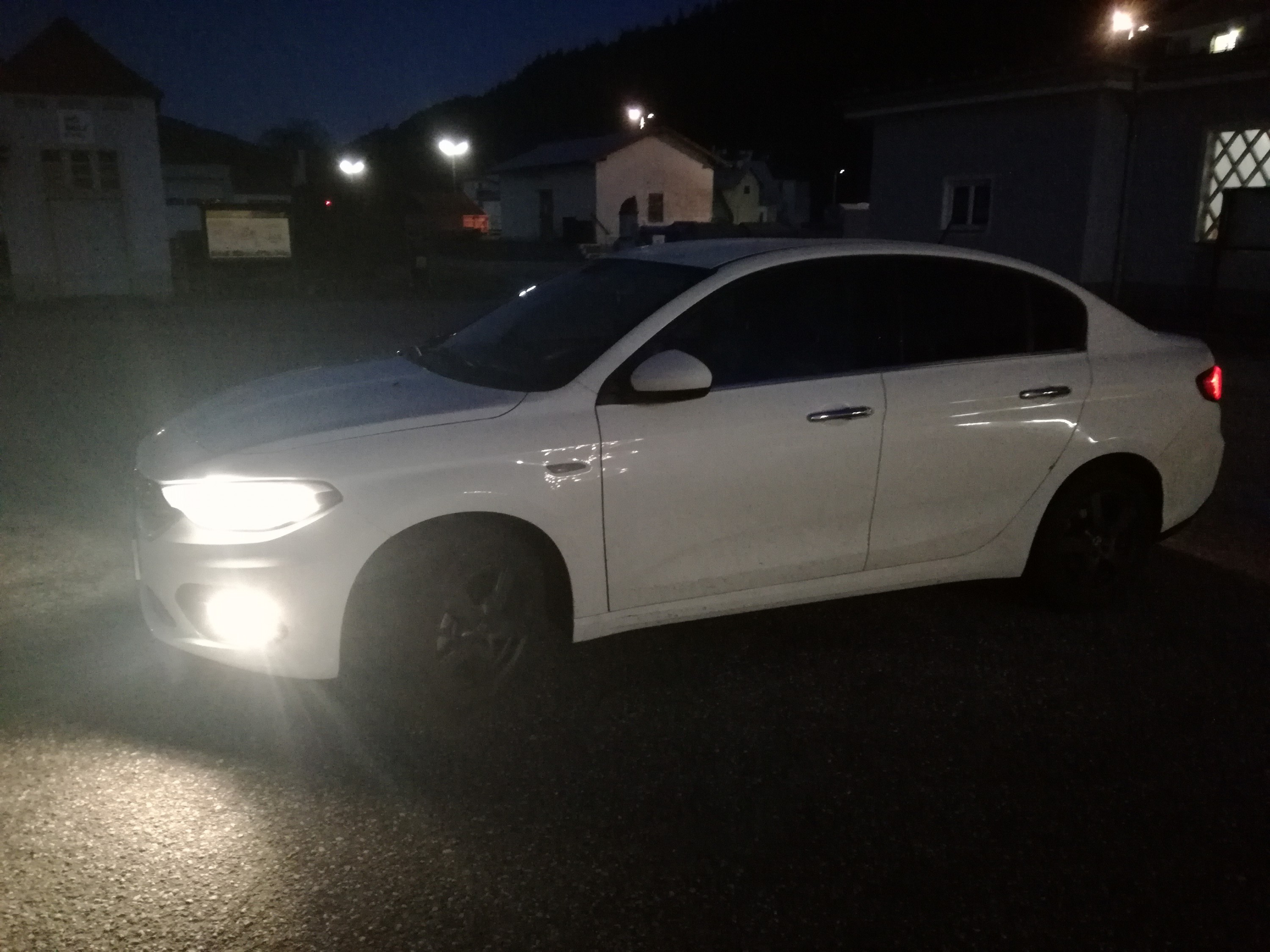 Am Abend mit Kurvenlicht!