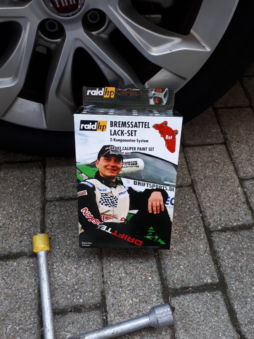 Bremssatteln Lackiert