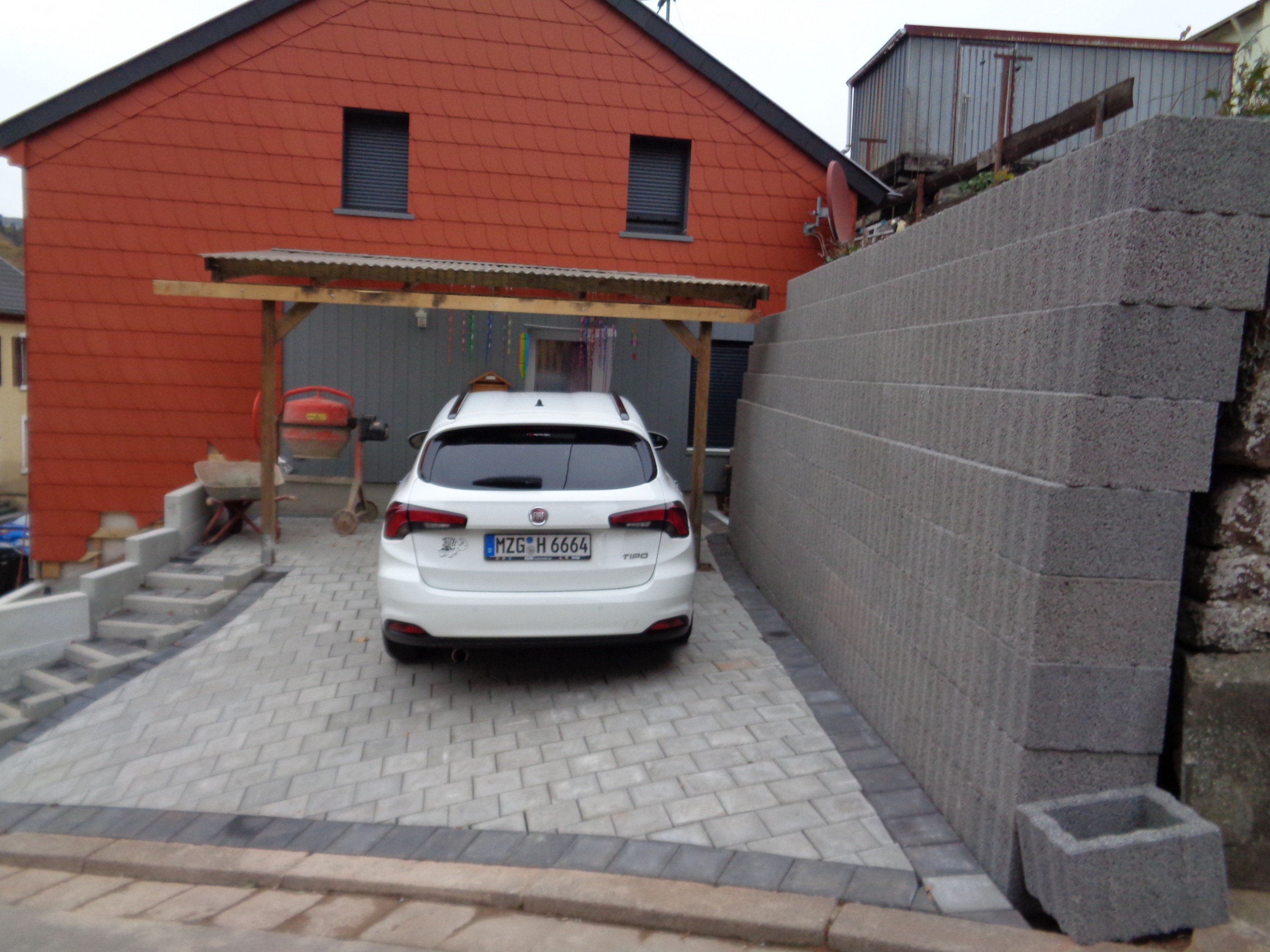 Erste offizielle Auffahrt